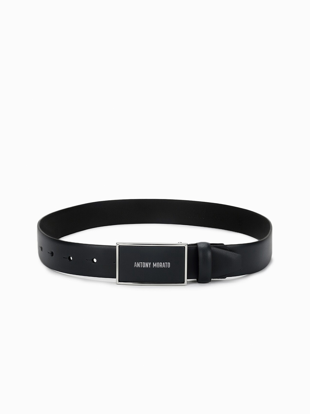 

Antony Morato Boys Leather Belt, Blue