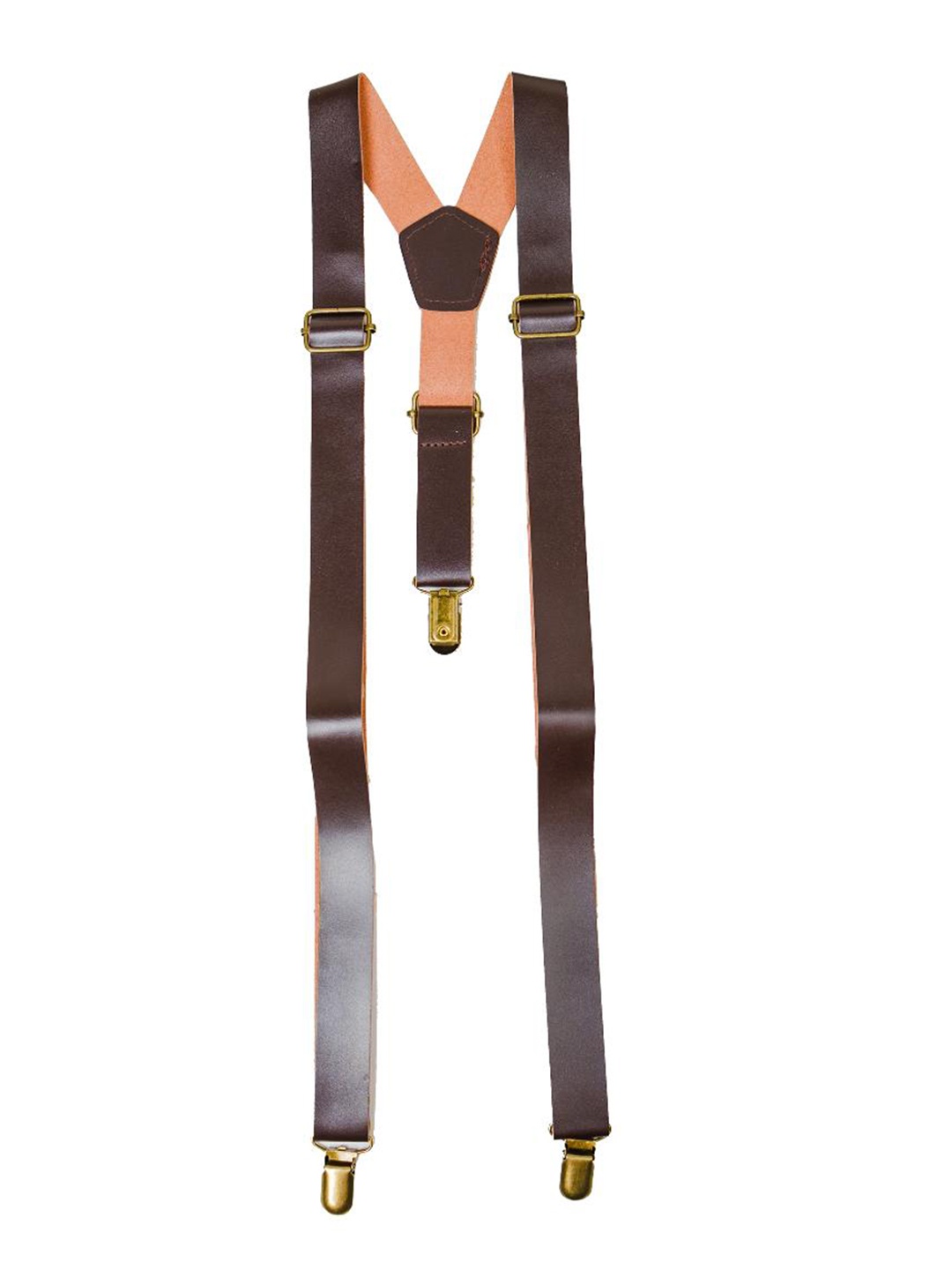 

CHOKORE Men Y-Shape Adjustable Suspender, Brown