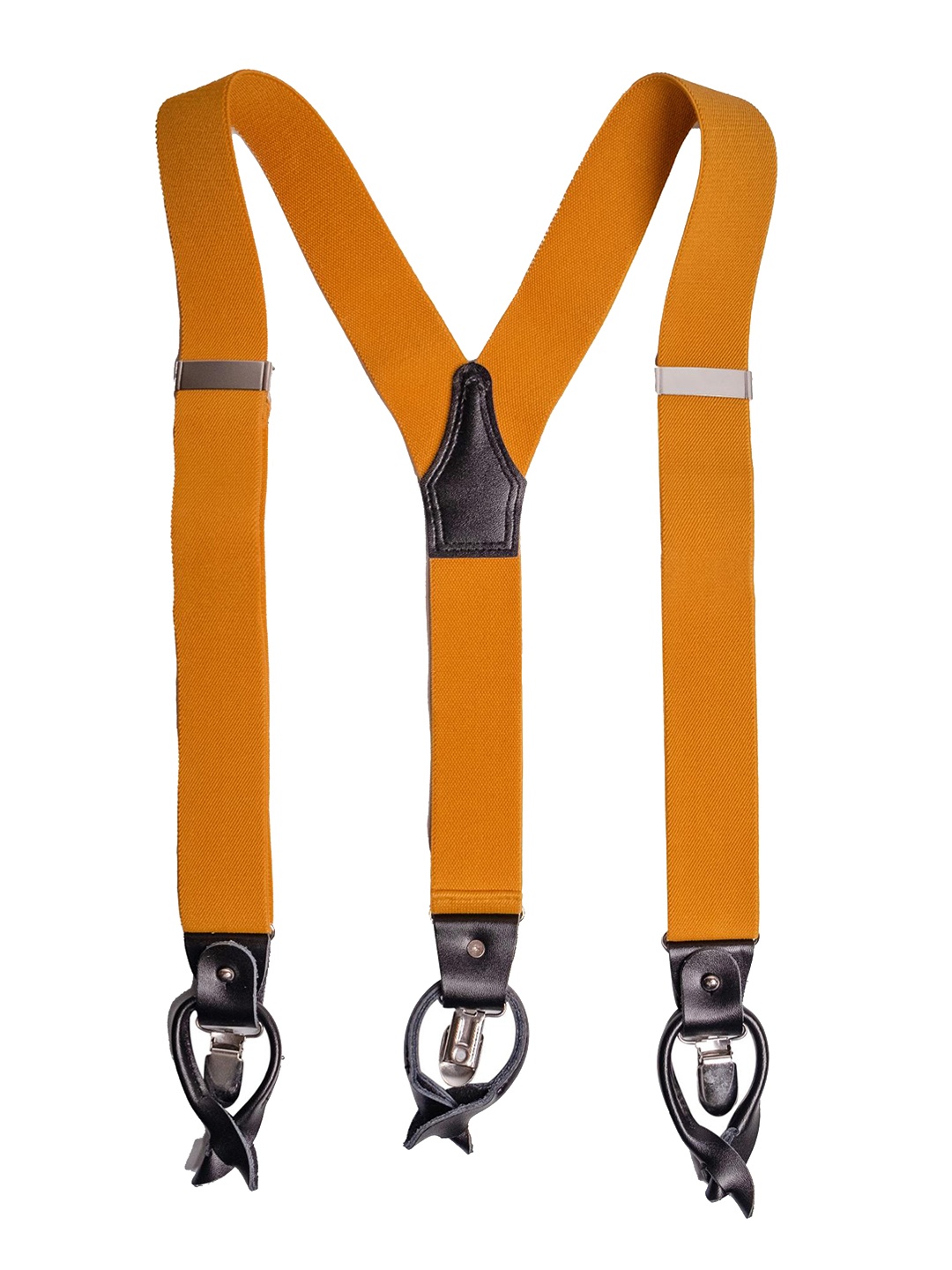 

CHOKORE Men Patterned Stretchy Y-Shaped Suspender, Orange