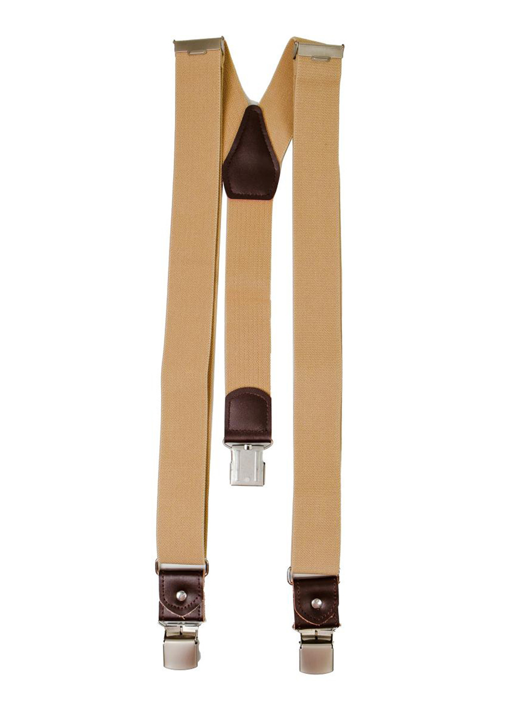

CHOKORE Men Stretchy Y-Shaped Suspender, Beige