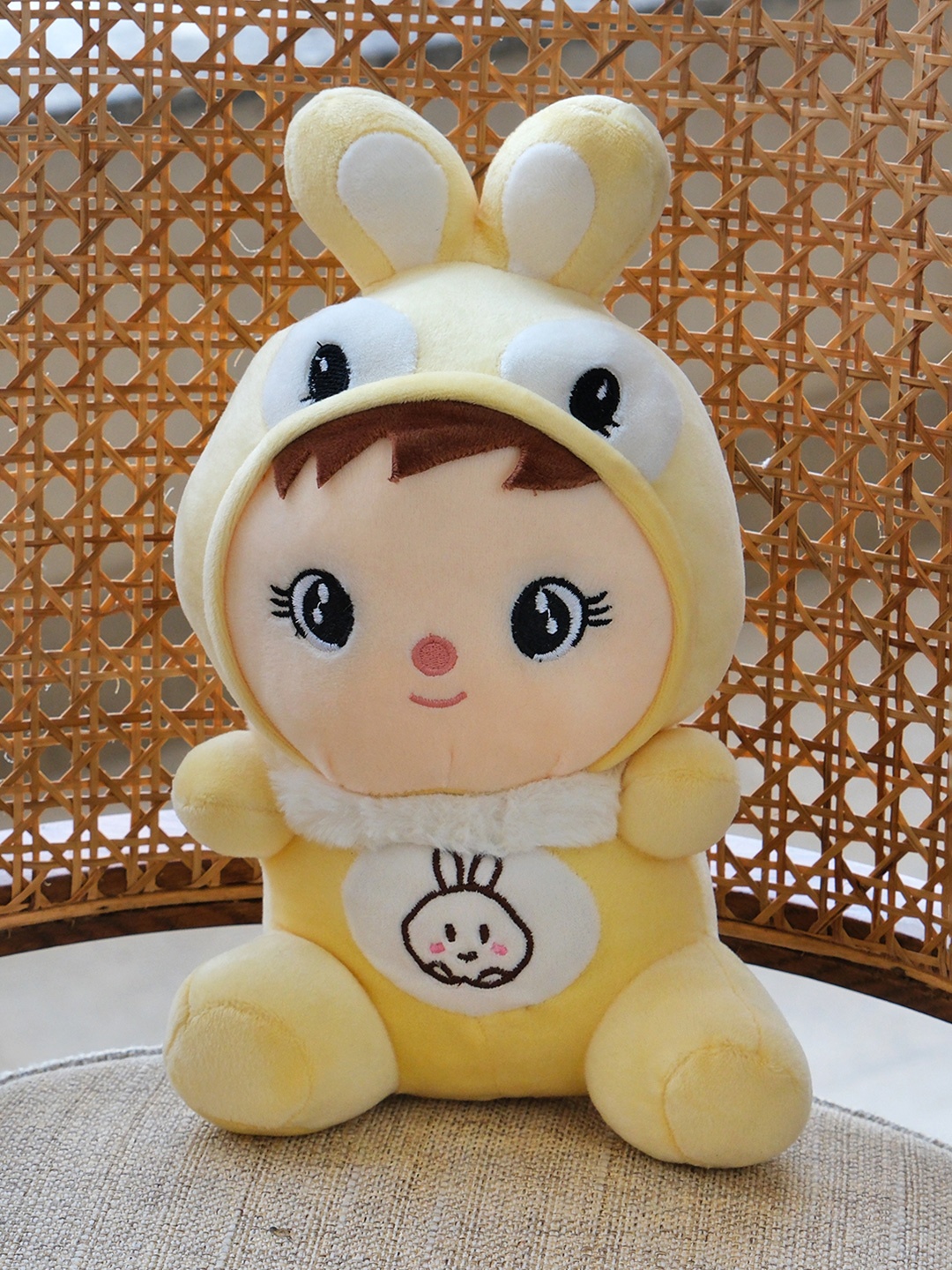 

DukieKooky Bunny Soft Toys and Dolls, Yellow