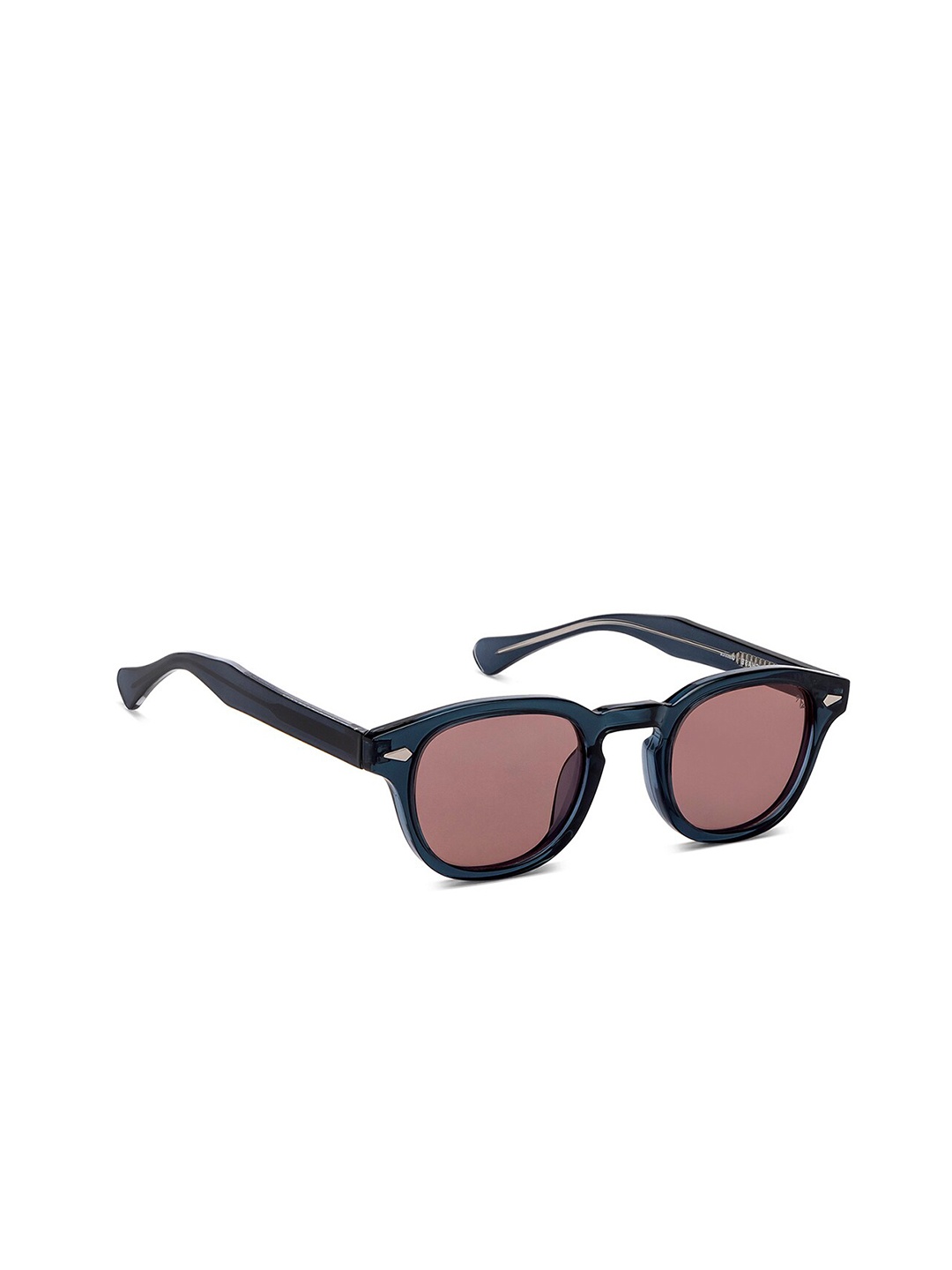 

Vincent Chase by Lenskart Unisex Round Sunglasses With Polarised And UV Protected Lens 215968, Brown