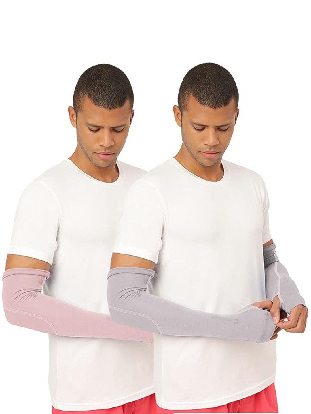 

FREECULTR Unisex Set Of 2 Breathable Bamboo Cotton Antibacterial Riding Gloves, Pink