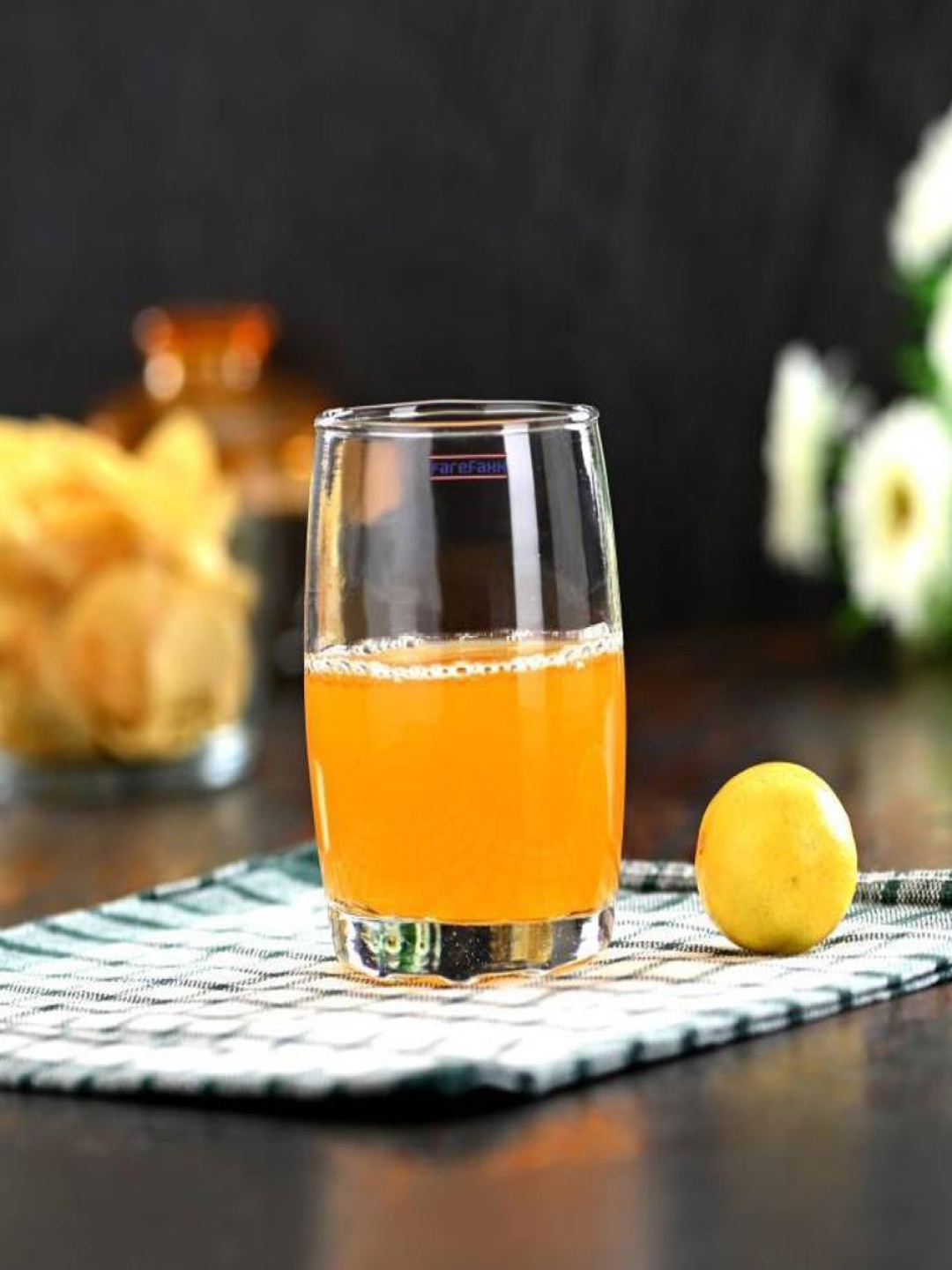 

1ST TIME Transparent 5 Pieces Water Glasses 270 ml Each