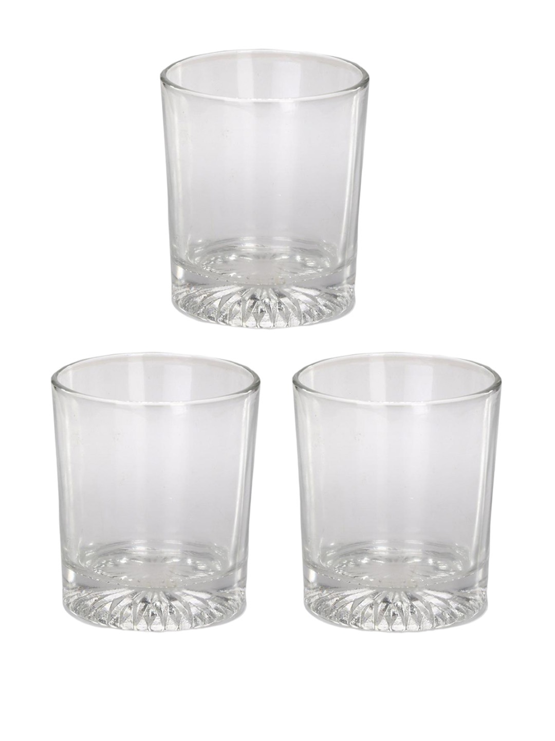 

1ST TIME Transparent 3 Pieces Water Glass 300ml each
