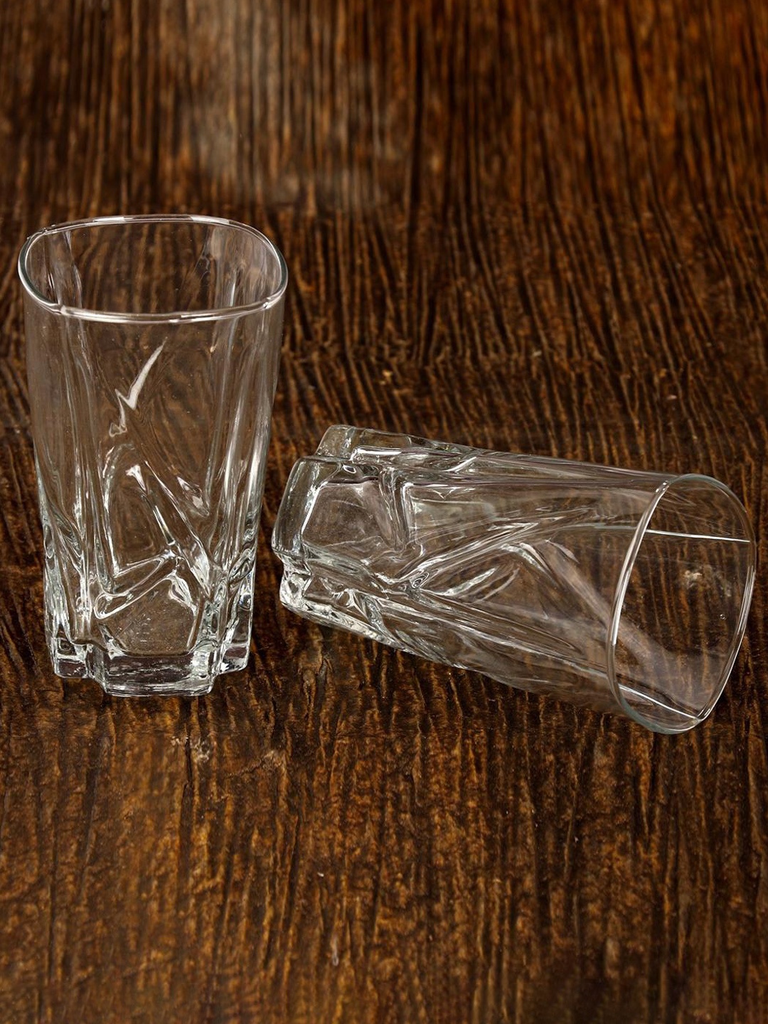 

1ST TIME Transparent 4 Pieces Glasses 280 ml Each