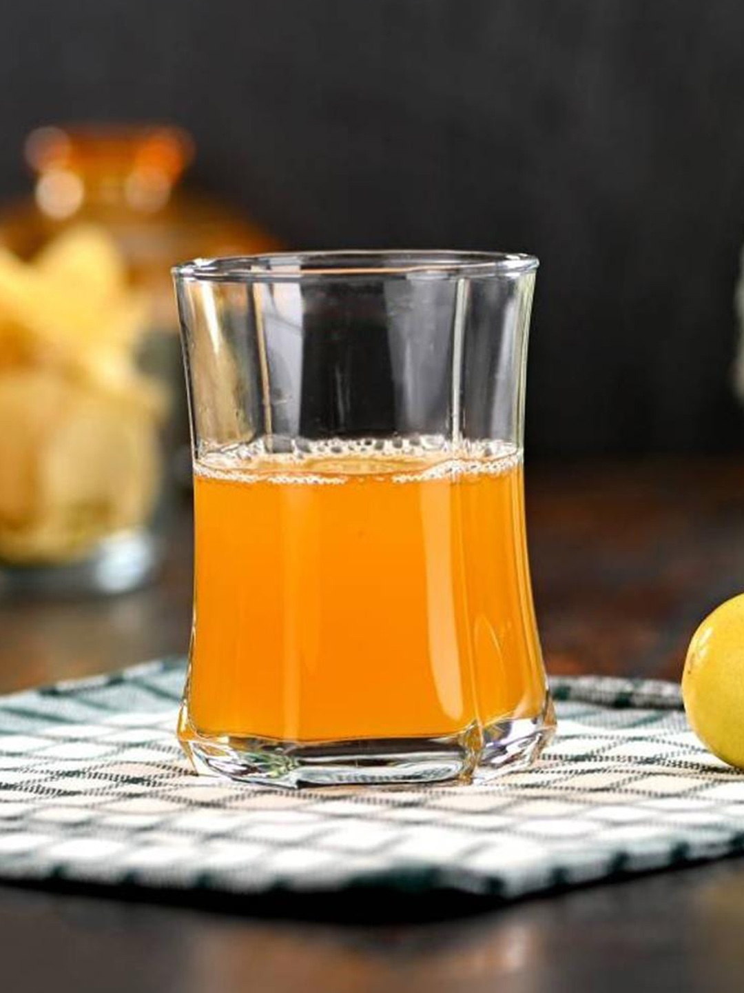 

1ST TIME 6 Pieces Transparent Water Glasses 280ml
