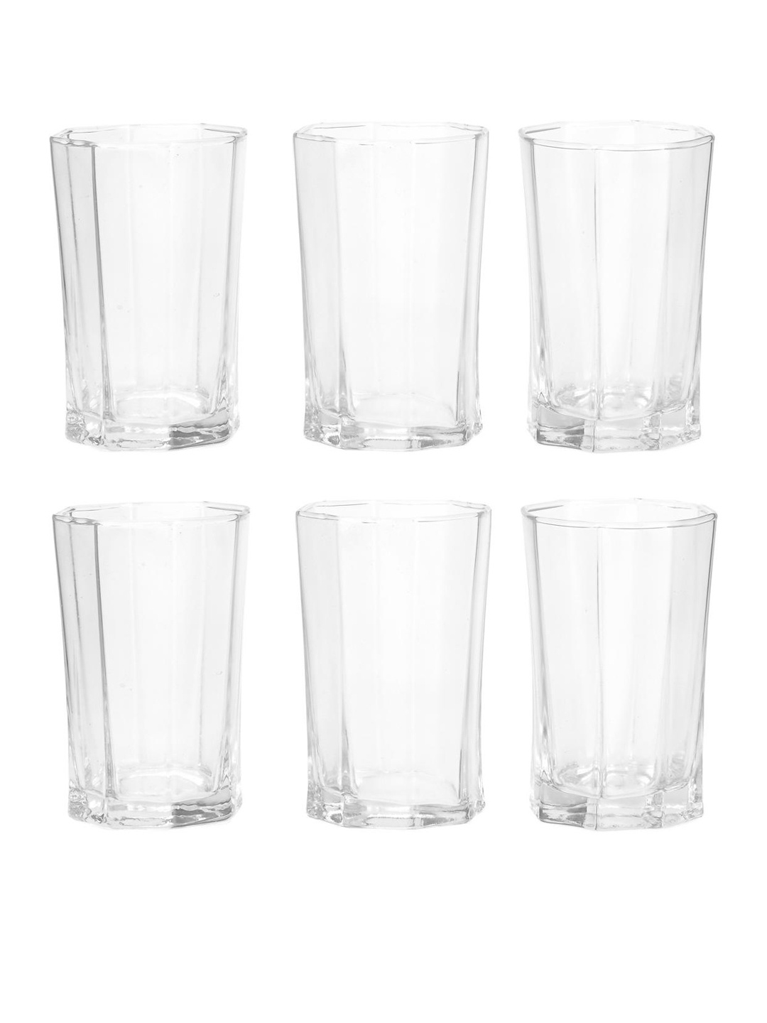 

1ST TIME Transparent 6 Pieces Water Glasses