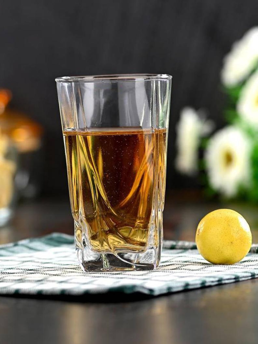 

1ST TIME Transparent 6 Pieces Water Glasses