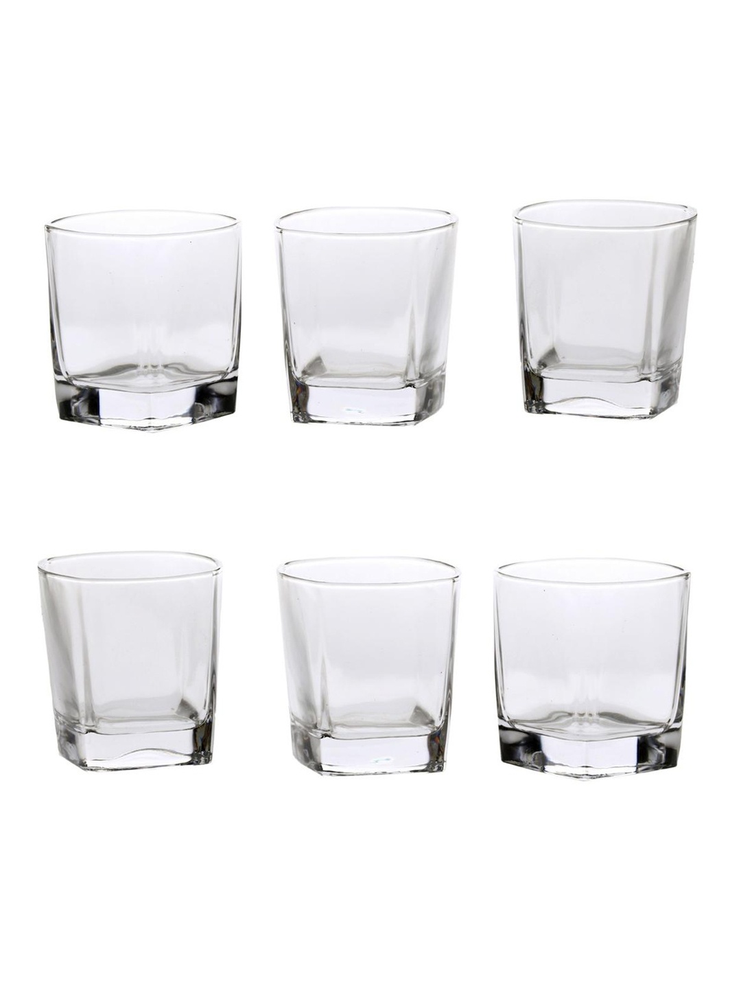 

1ST TIME Transparent 6 Pieces Water Glass 180ml each