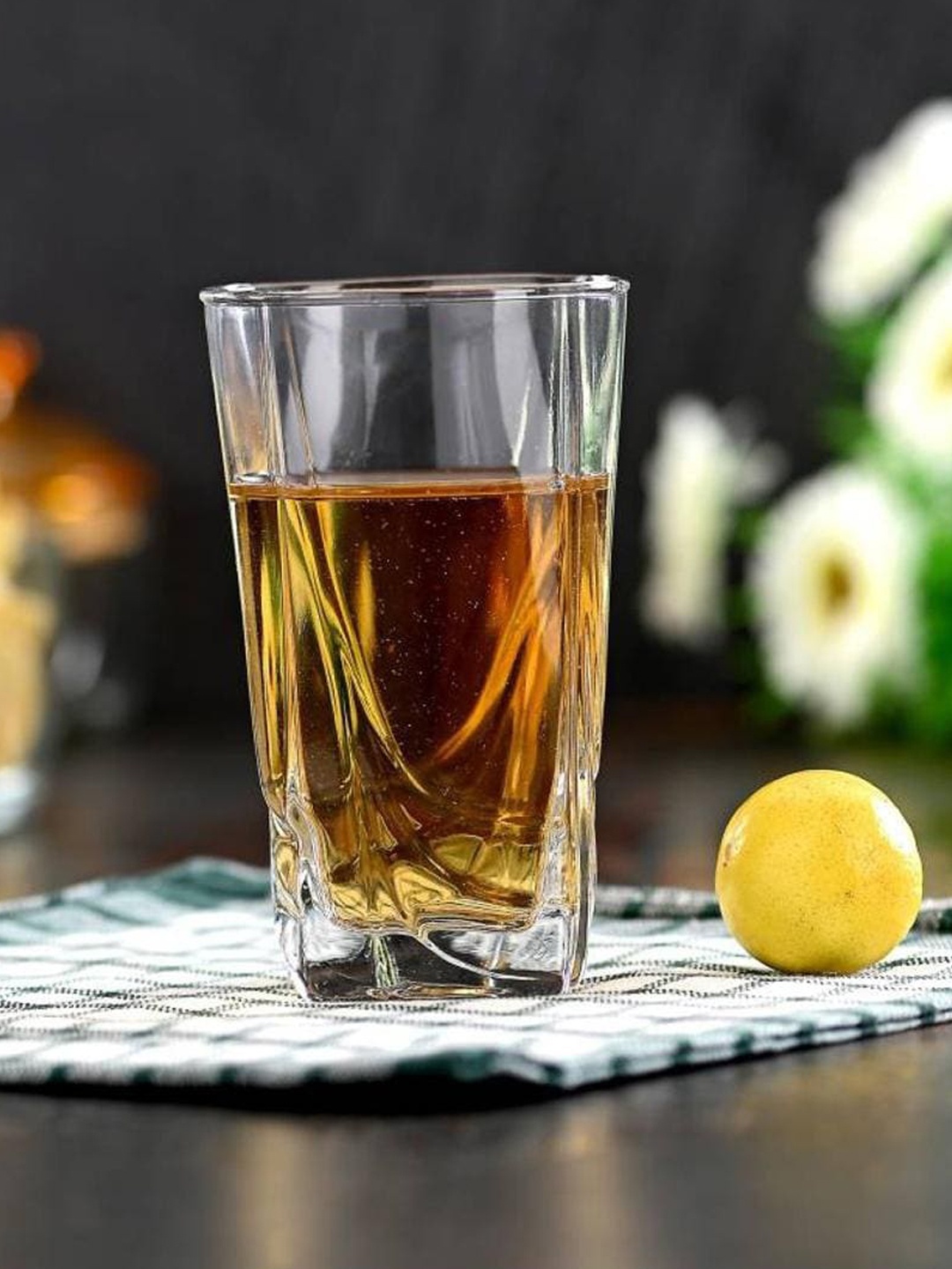 

1ST TIME Transparent Water Glasses 280 ml Each