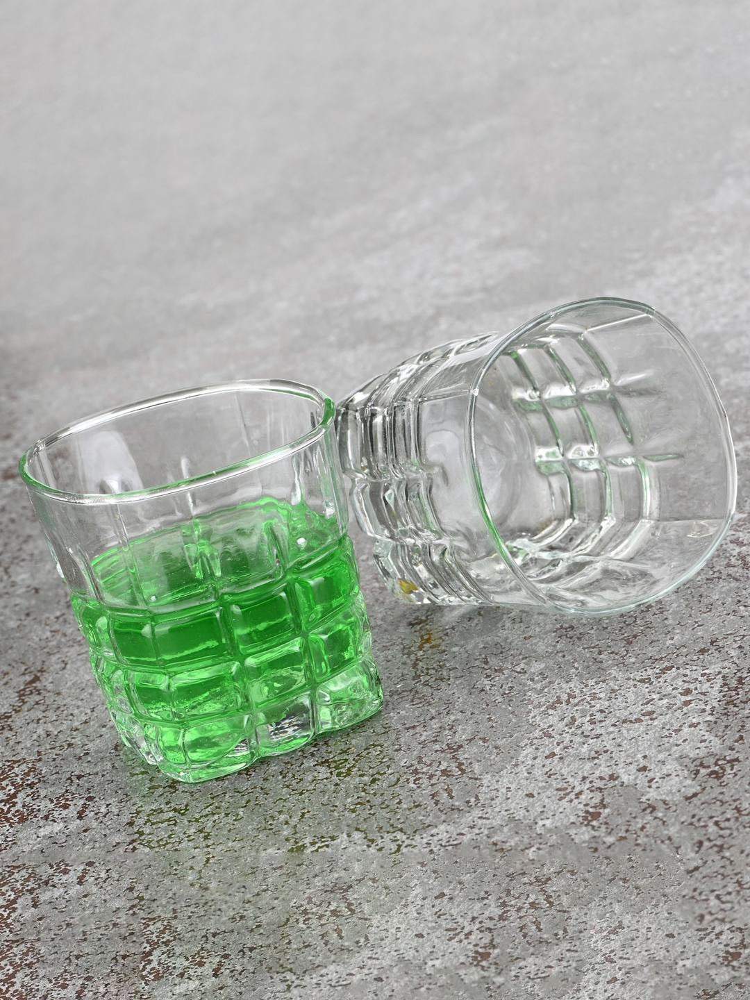 

1ST TIME Transparent 4 Pieces Water Glasses 200ml Each