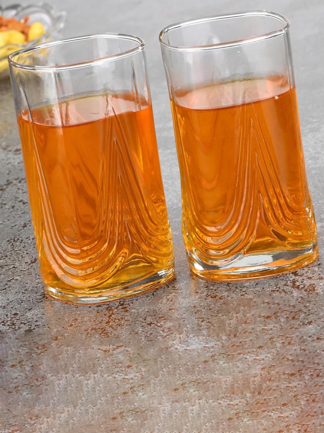 

1ST TIME Transparent 4 Pieces Water Glasses 300ml Each