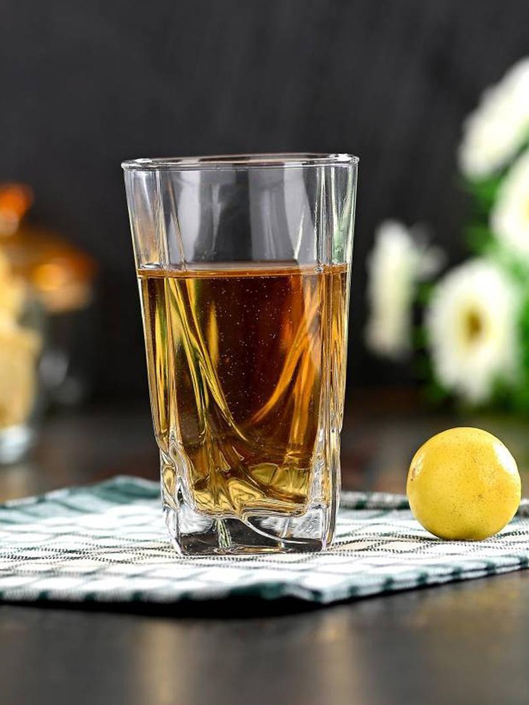 

1ST TIME Transparent 4 Pieces Water Glasses 280ml Each