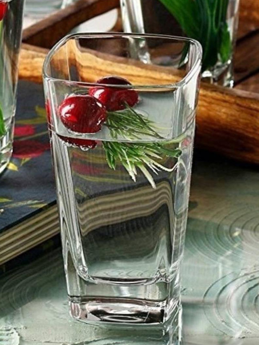 

1ST TIME Transparent 6 Pieces Water Glass 350ml