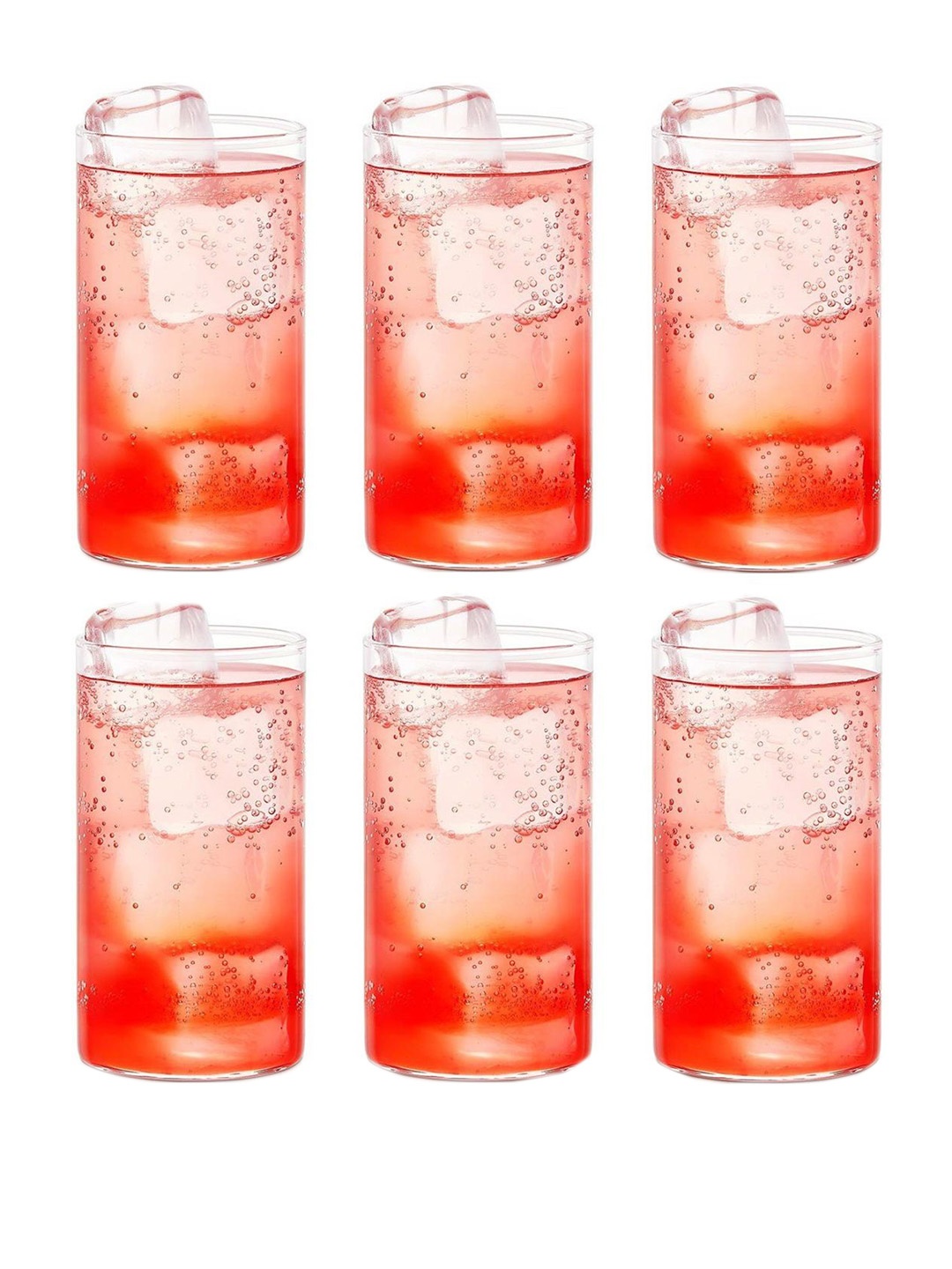 

1ST TIME Transparent 6 Pieces Water Glasses 280ml