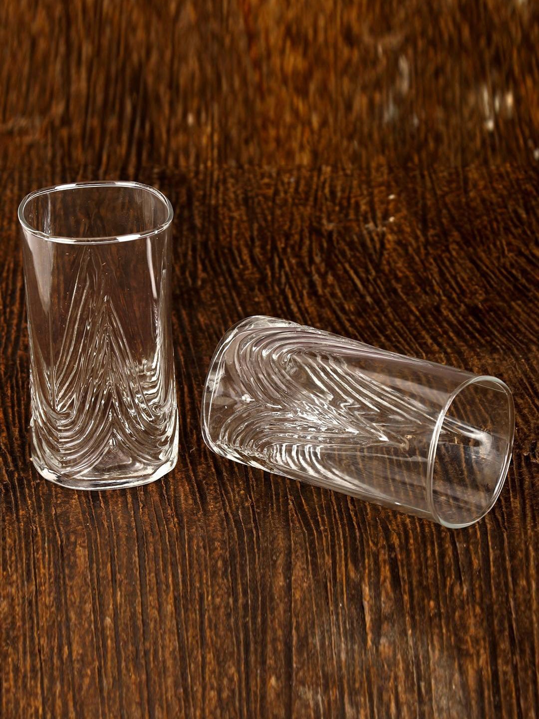 

1ST TIME Transparent 4 Pieces Water Glass-300ml