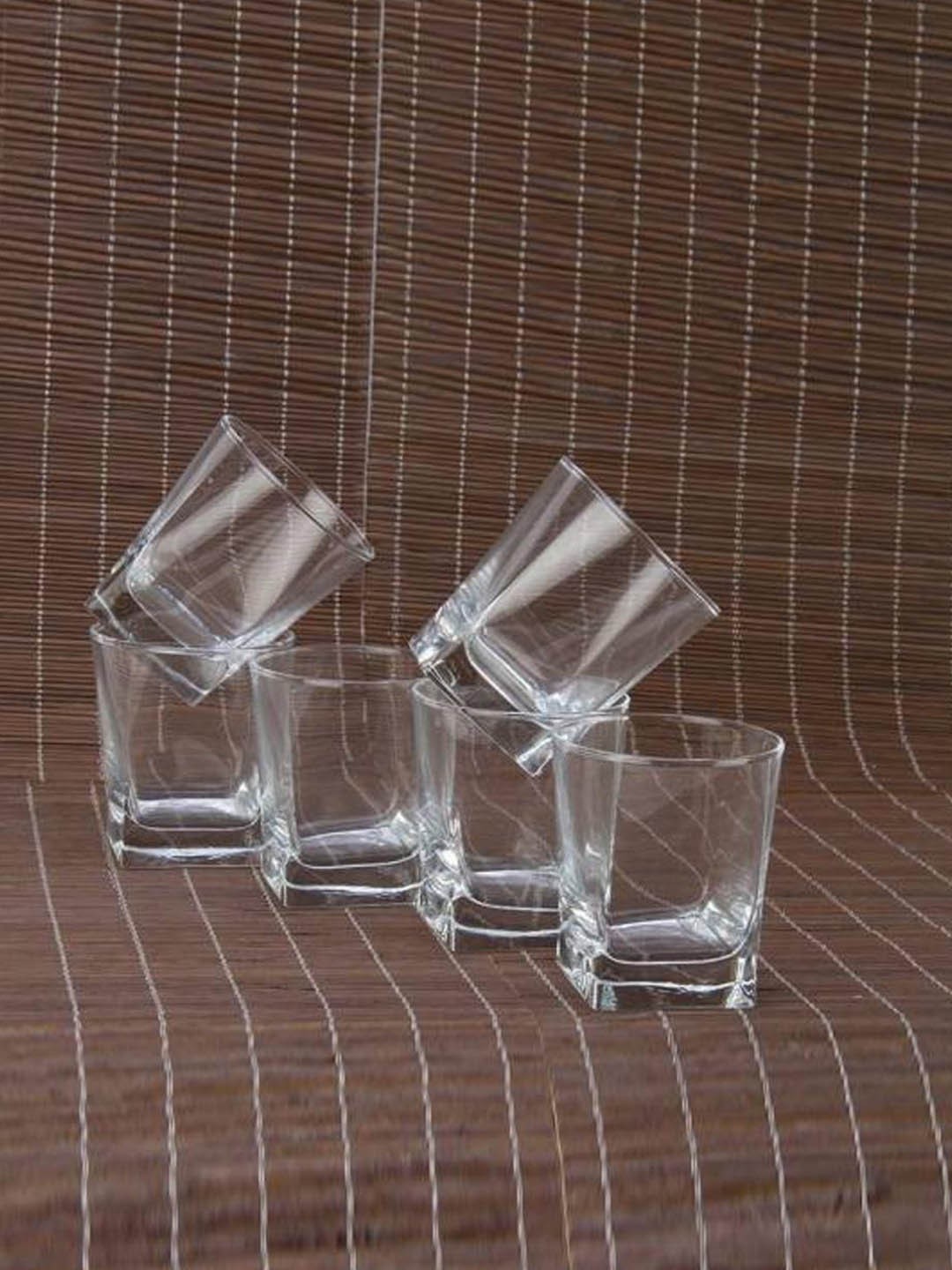 

1ST TIME Transparent 6 Pieces Water Glasses 180 ml Each