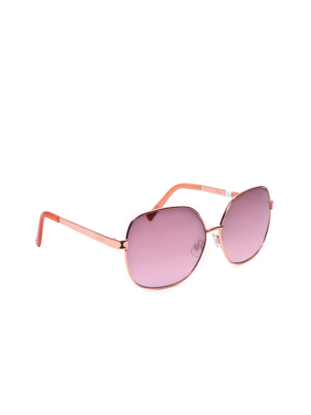 

Levis Outlook Women Square Sunglasses with UV Protected Lens 16426920273, Pink