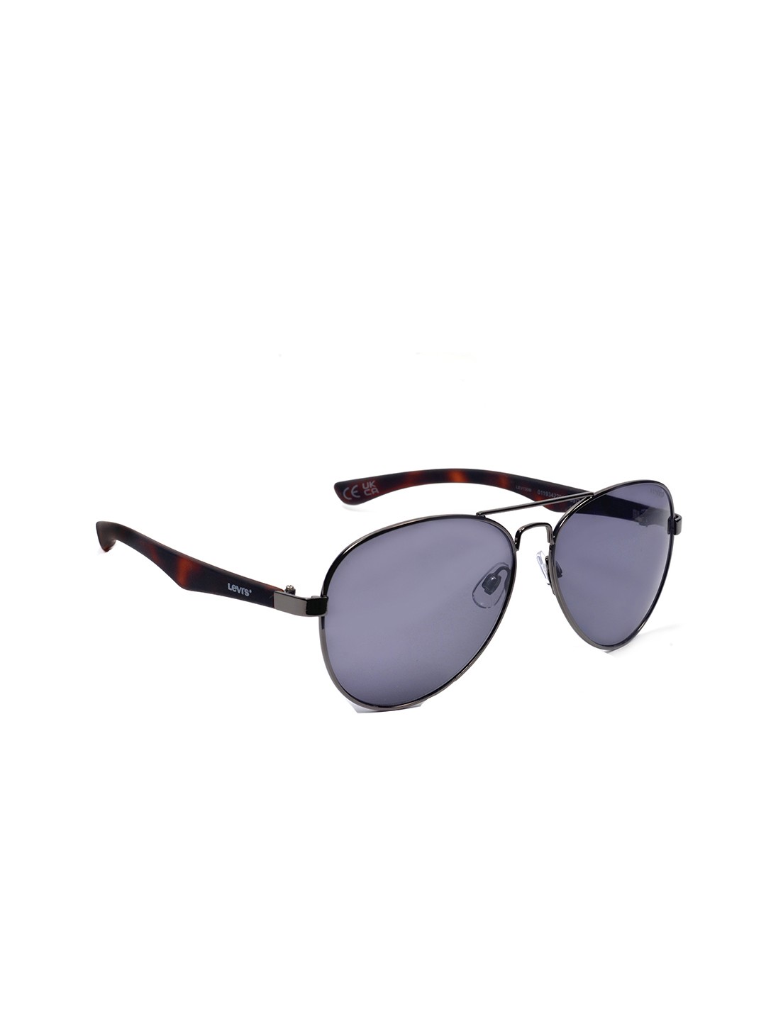

Levis Outlook Men Aviator Sunglasses with UV Protected Lens 16426920631, Grey