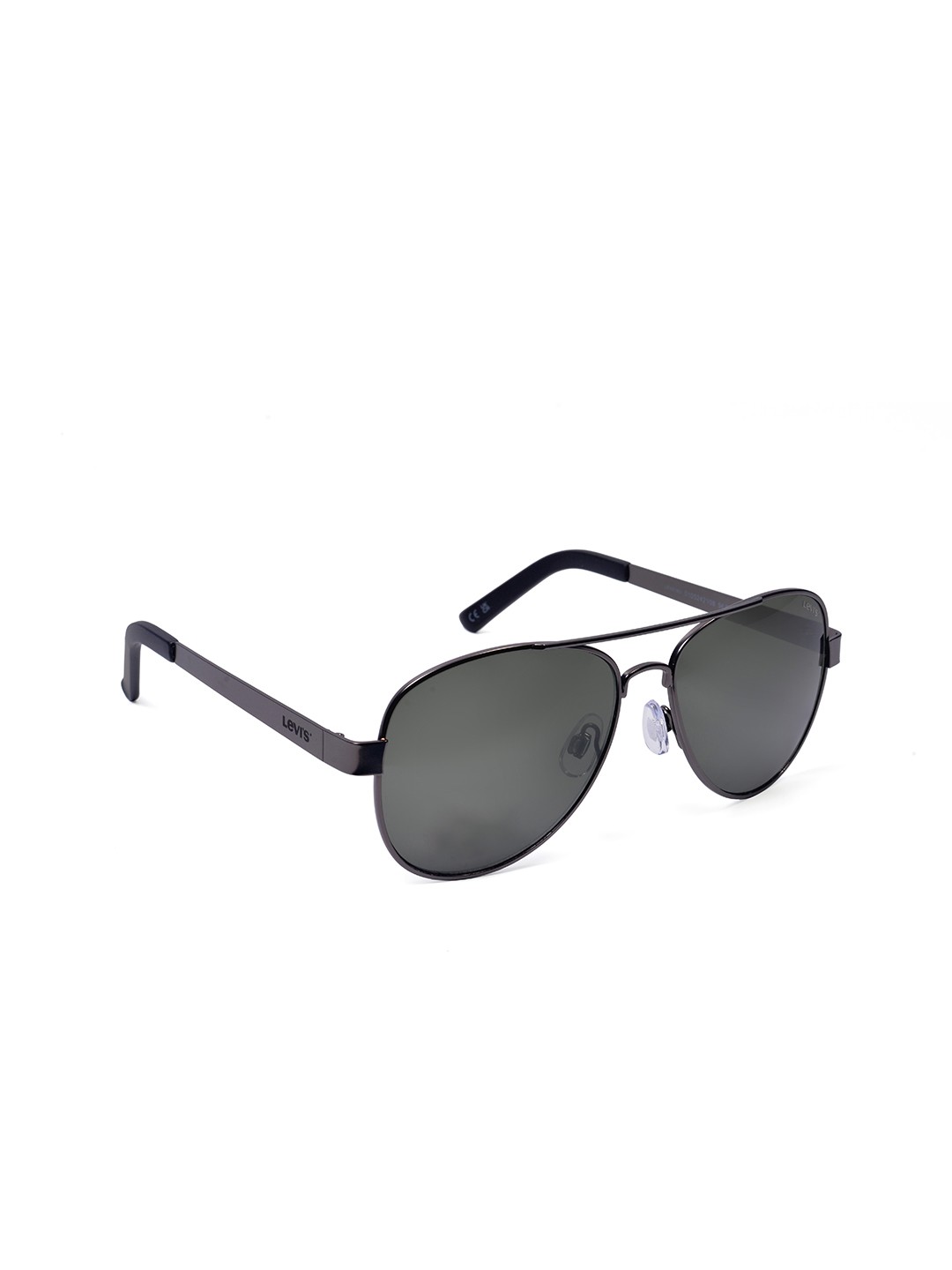 

Levis Outlook Unisex Aviator Sunglasses with UV Protected Lens 16426932535, Green