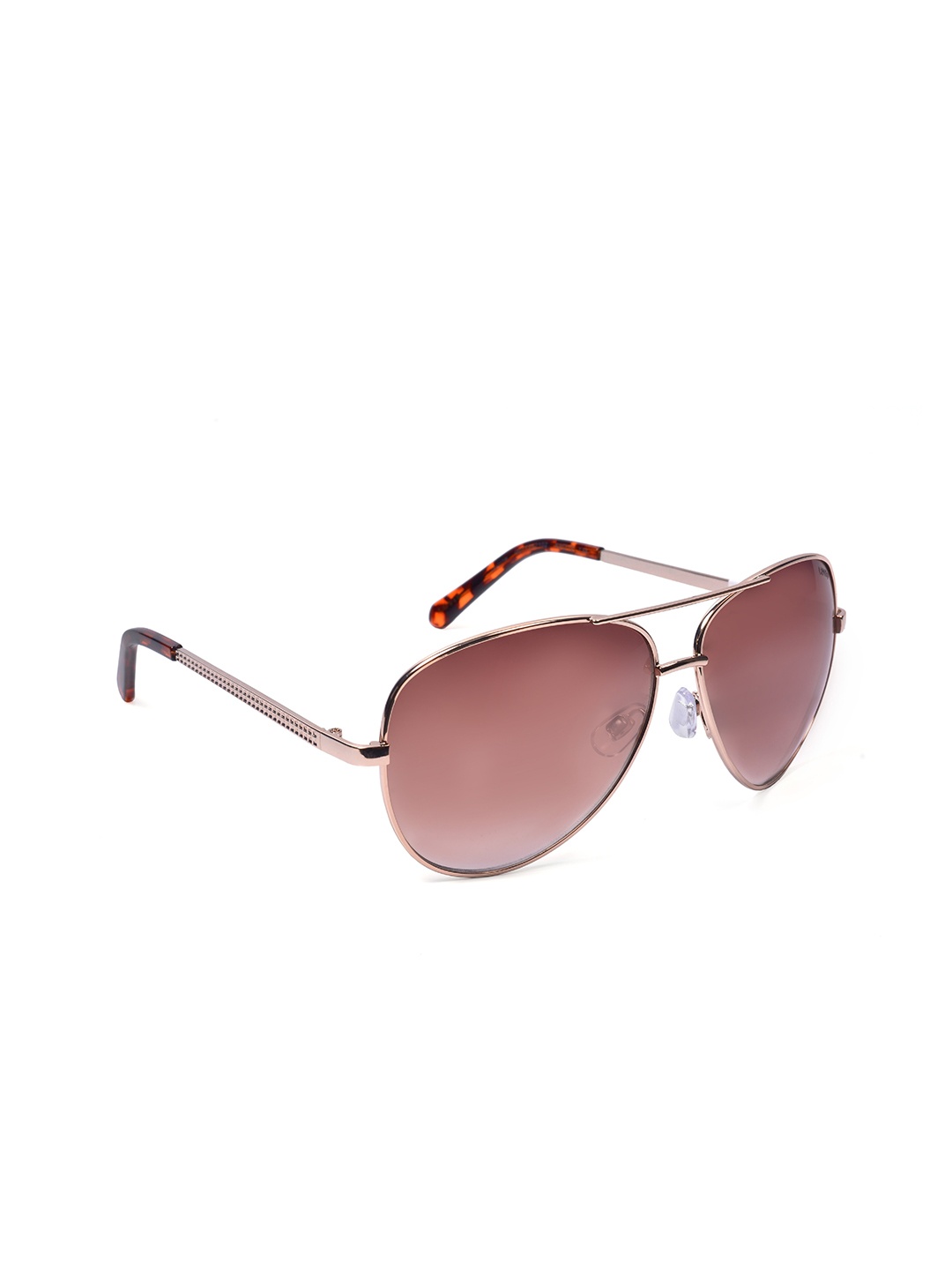 

Levis Outlook Women Aviator Sunglasses With UV Protected Lens 16426920358, Brown