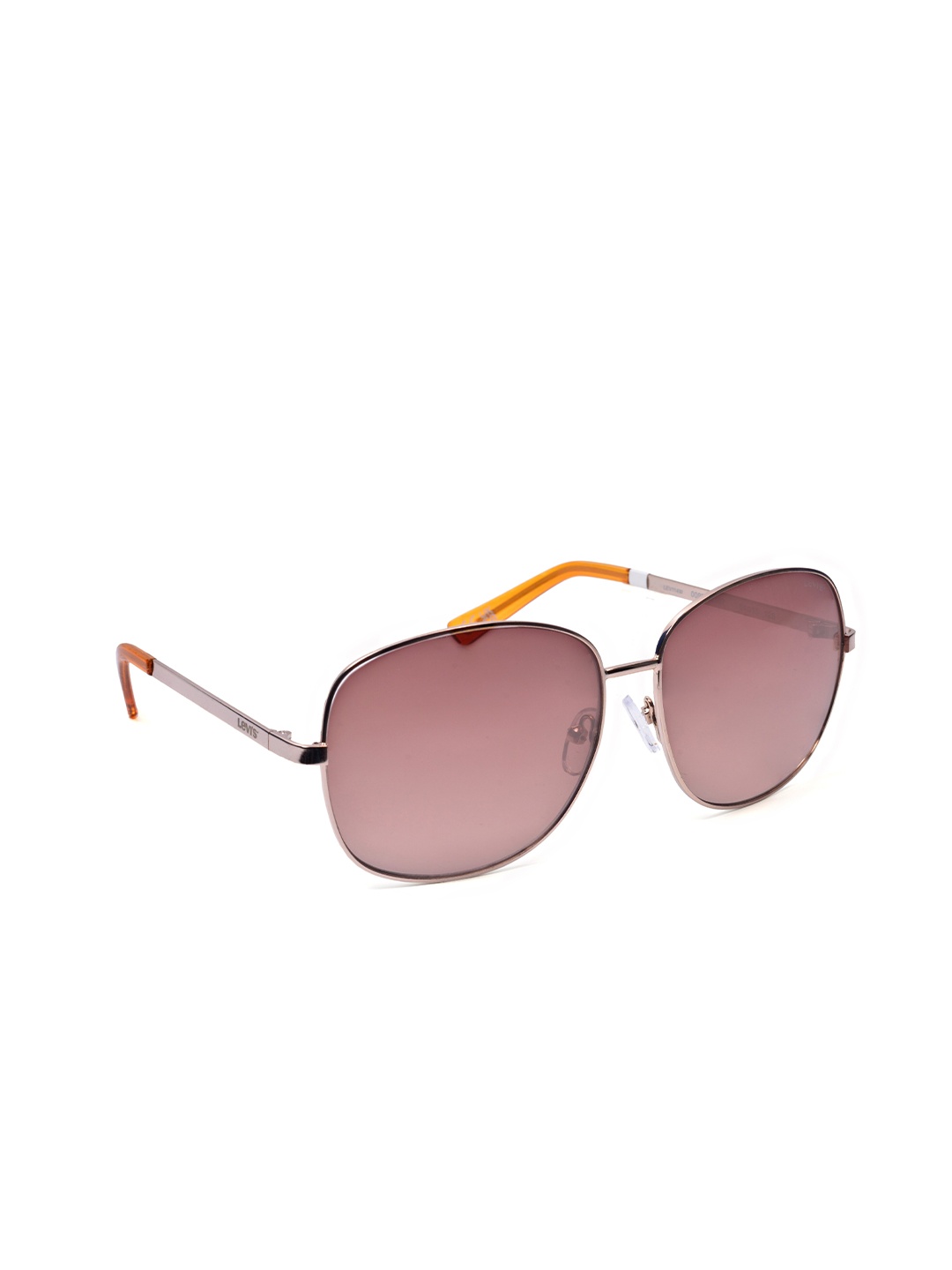 

Levis Outlook Women Square Sunglasses With UV Protected Lens 16426920297, Brown