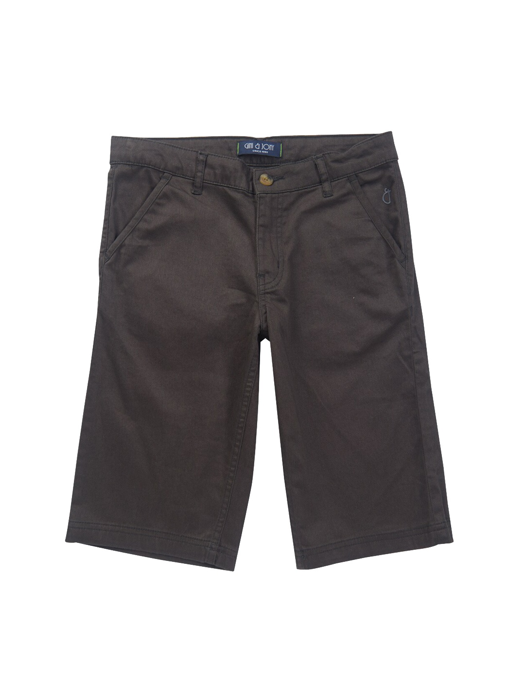 

Gini and Jony Boys Mid-Rise Shorts, Grey