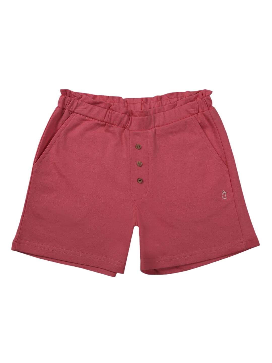 

Gini and Jony Girls Cotton Regular Shorts, Pink