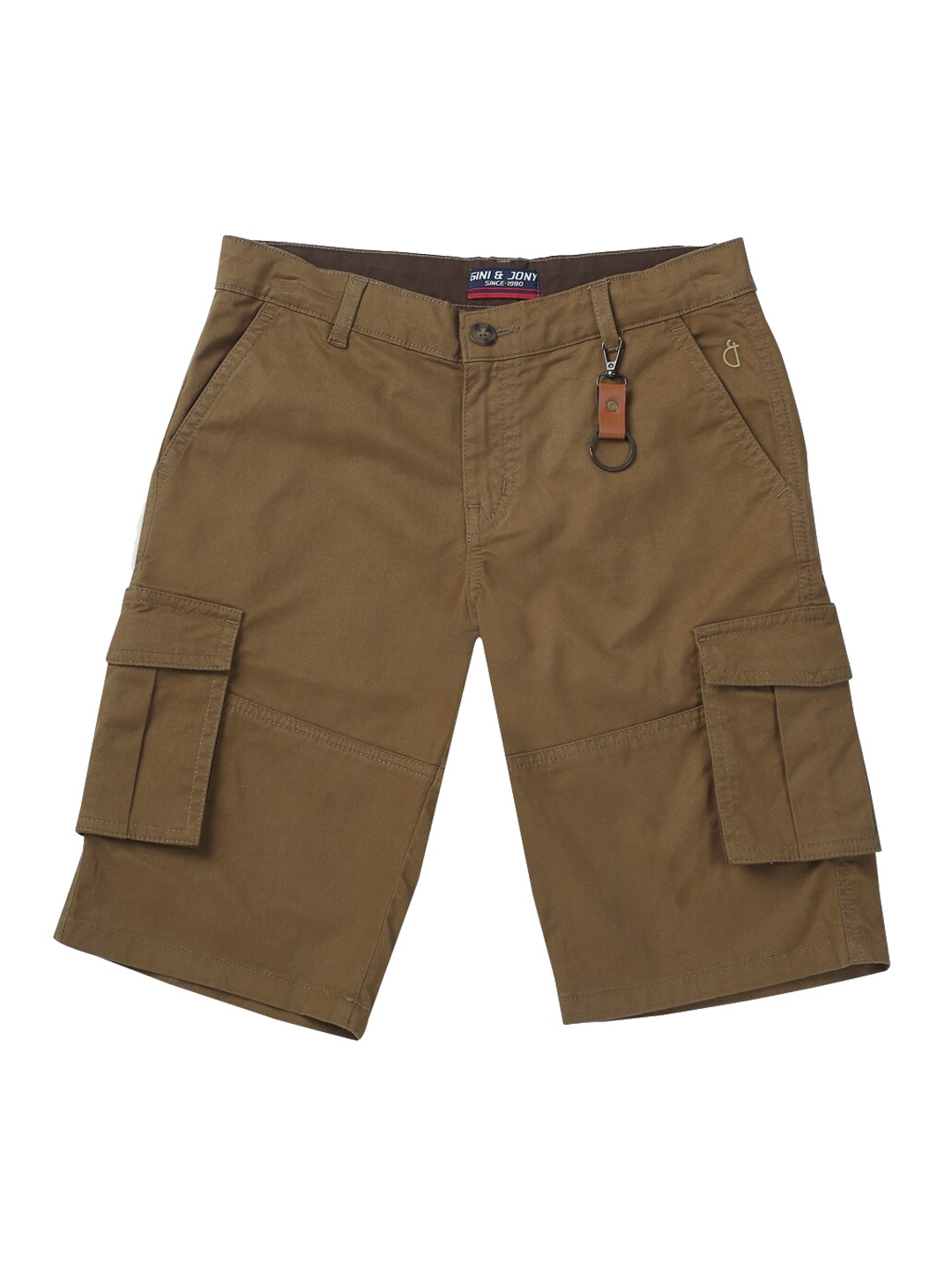 

Gini and Jony Boys Mid-Rise Cargo Shorts, Brown