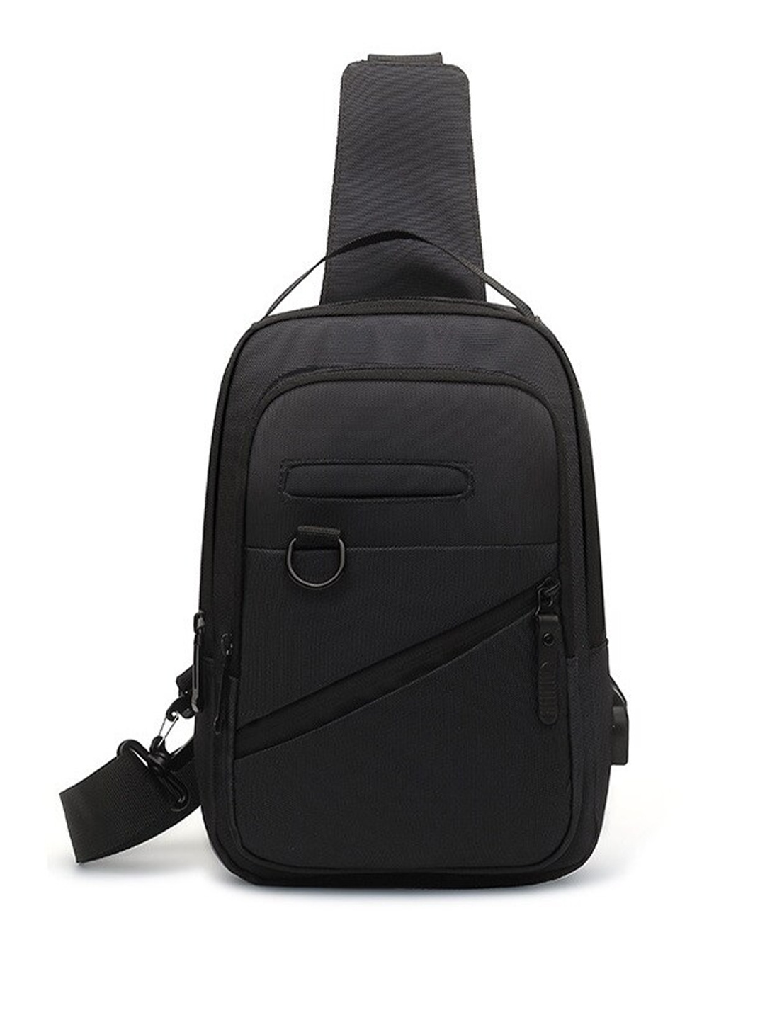 

Diva Dale USB Charging Port Crossbody Backpack, Black