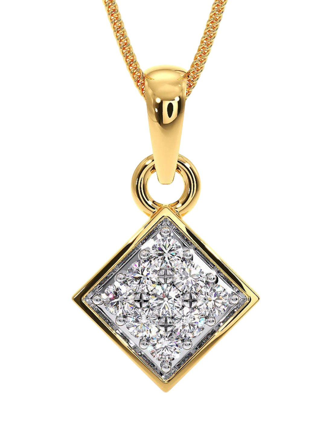 

CANDERE A KALYAN JEWELLERS COMPANY BIS Hallmark 14KT Gold Pendant- 0.51gm