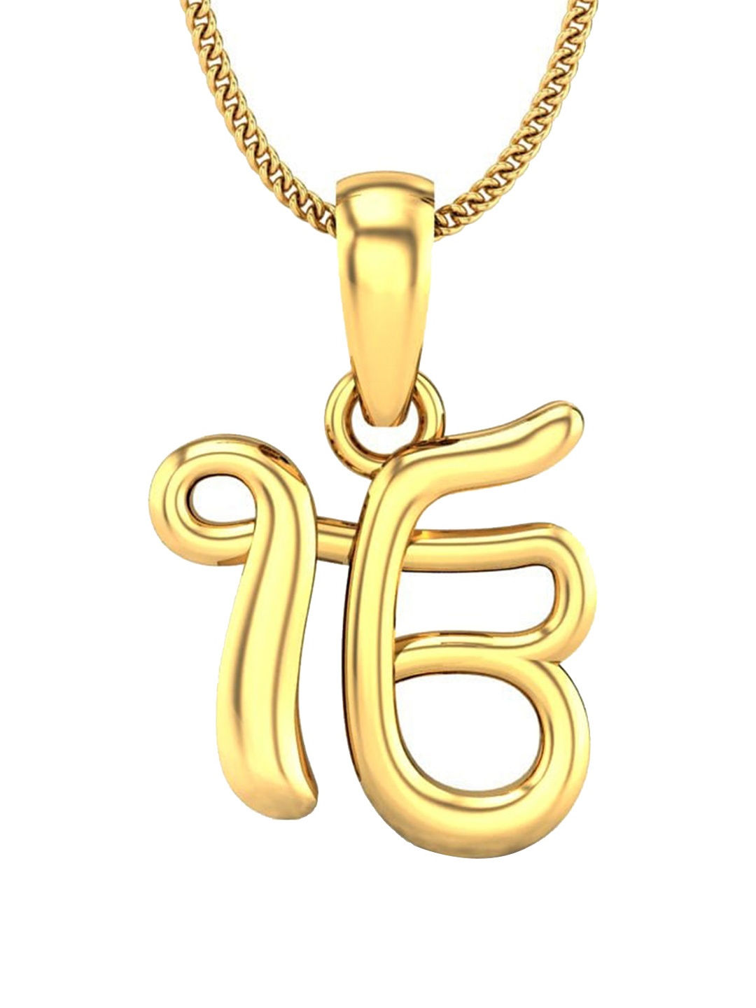 

CANDERE A KALYAN JEWELLERS COMPANY 22KT (916) BIS Hallmark Gold Pendant-3.63gm