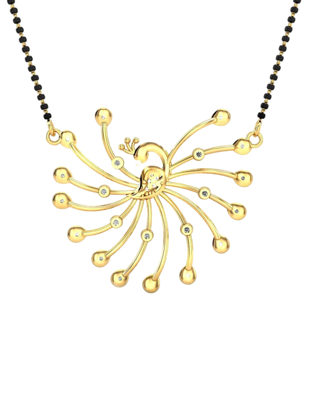 

CANDERE A KALYAN JEWELLERS COMPANY BIS Hallmark 18KT Gold Pendant-2.8gm