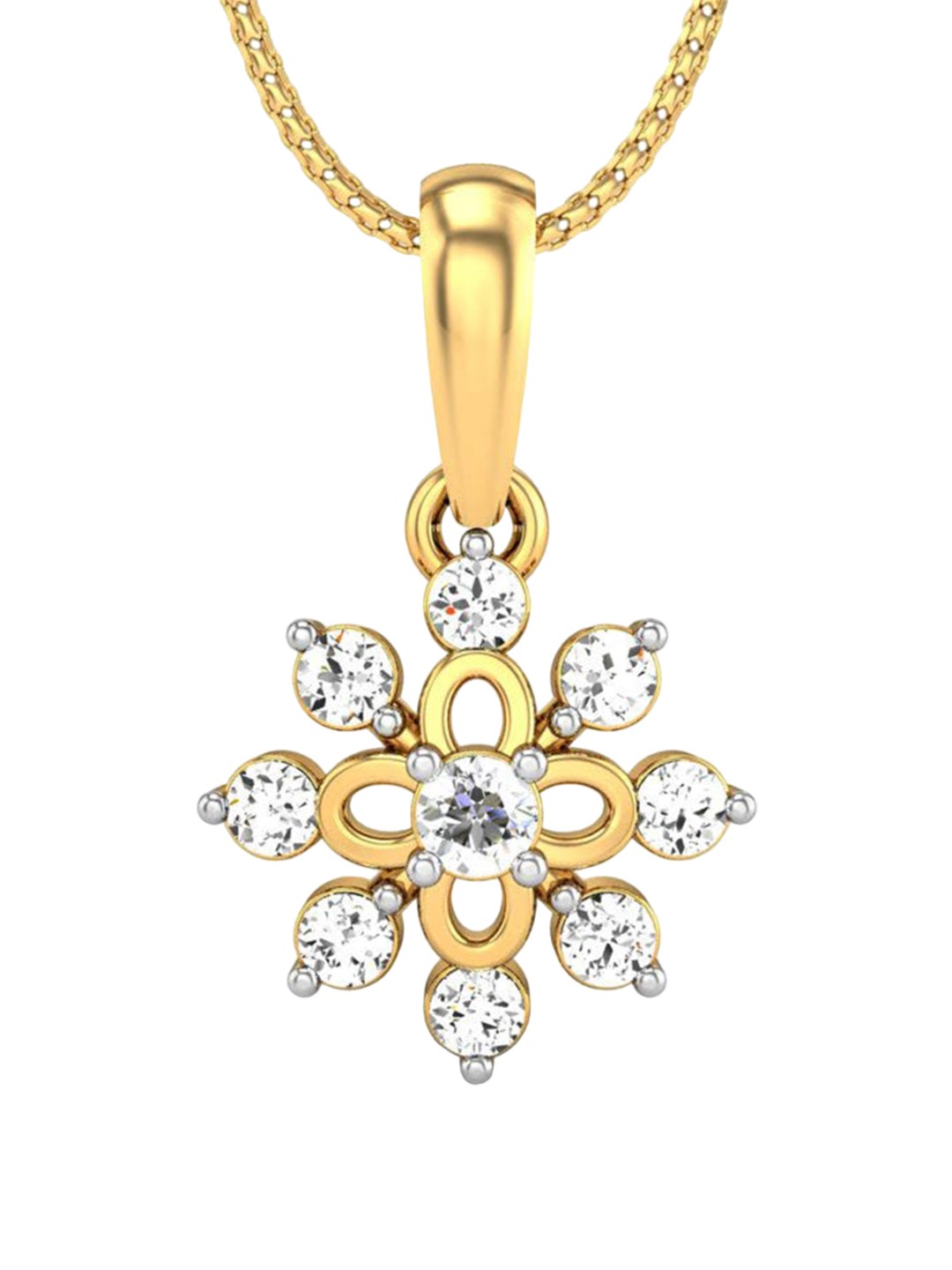 

CANDERE A KALYAN JEWELLERS COMPANY BIS Hallmark 22KT Gold Pendant- 1.45gm