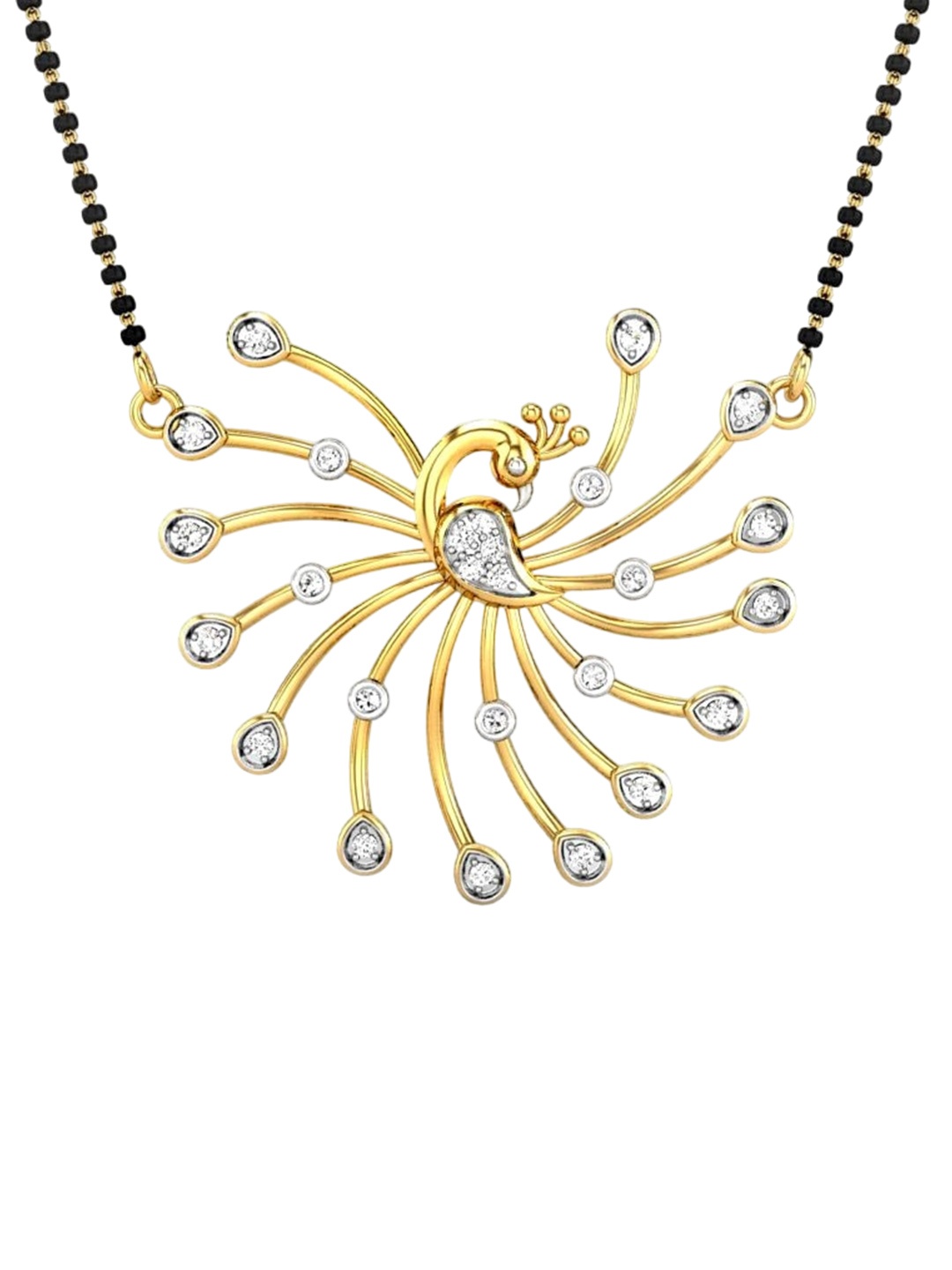 

CANDERE A KALYAN JEWELLERS COMPANY BIS Hallmark 14KT Gold Pendant- 2.38gm