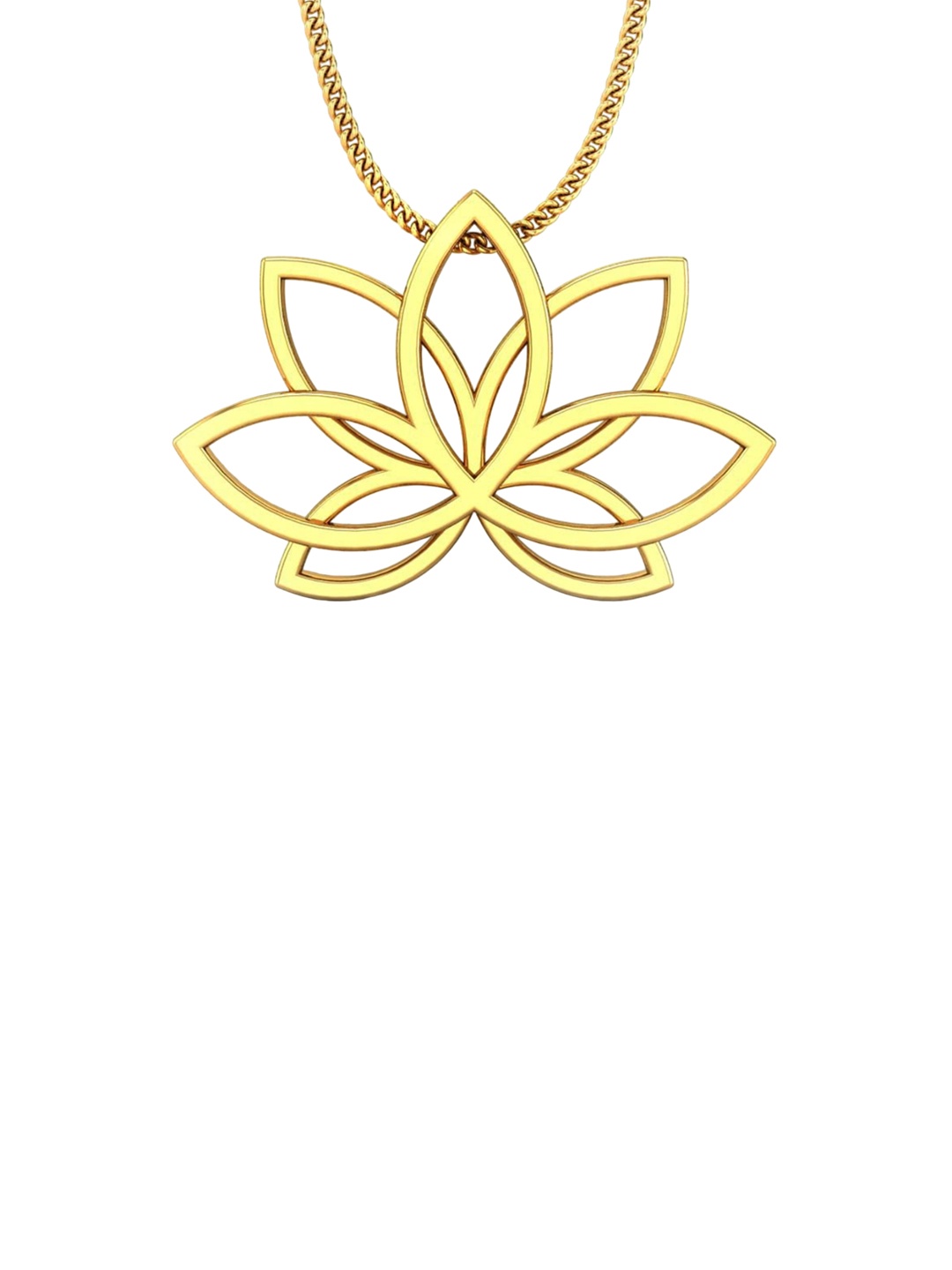 

CANDERE A KALYAN JEWELLERS COMPANY 22KT (916) BIS Hallmark Gold Pendant-2.3gm
