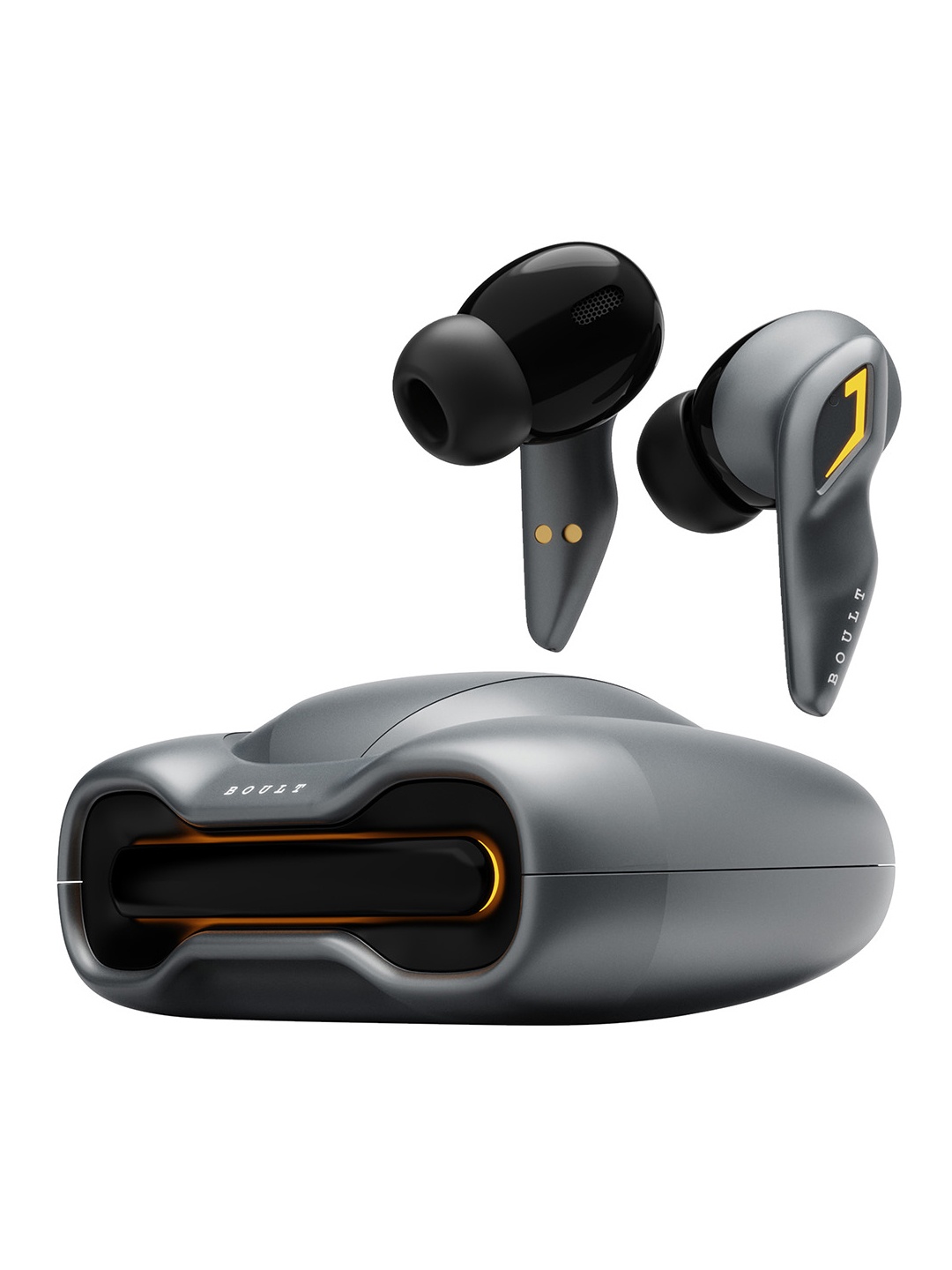 

BOULT AUDIO Astra With Quad Mic ENC 48Hrs Battery & Low Latency Gaming 5.3v Bluetooth, Metallic