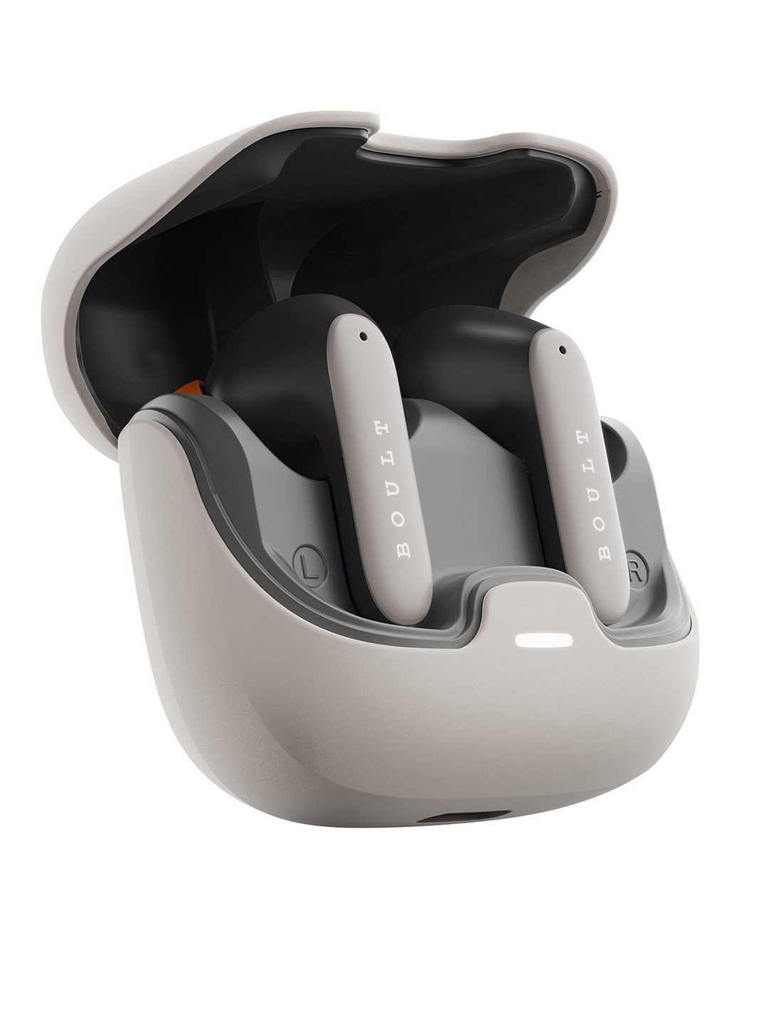 

BOULT AUDIO Z40 Pro With100H Battery Quad Mic ENC Scratch Proof Rubber Grip 5.3v Bluetooth, Grey