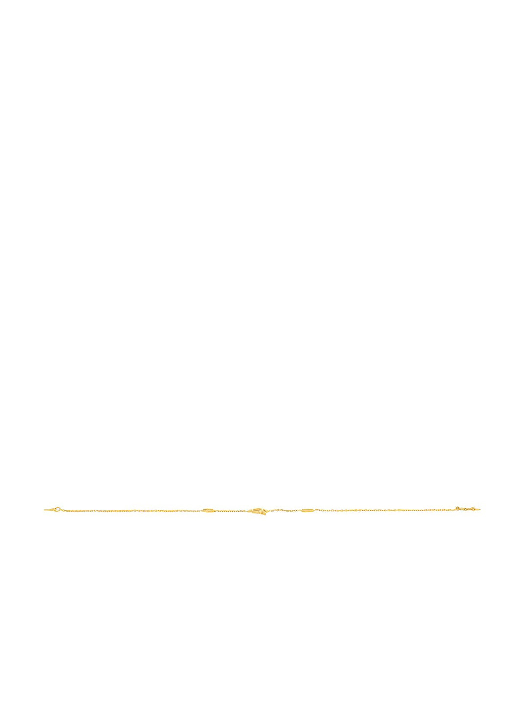 

SENCO 18KT Hexagon Fly Gold Bracelet-2.0gm, Yellow
