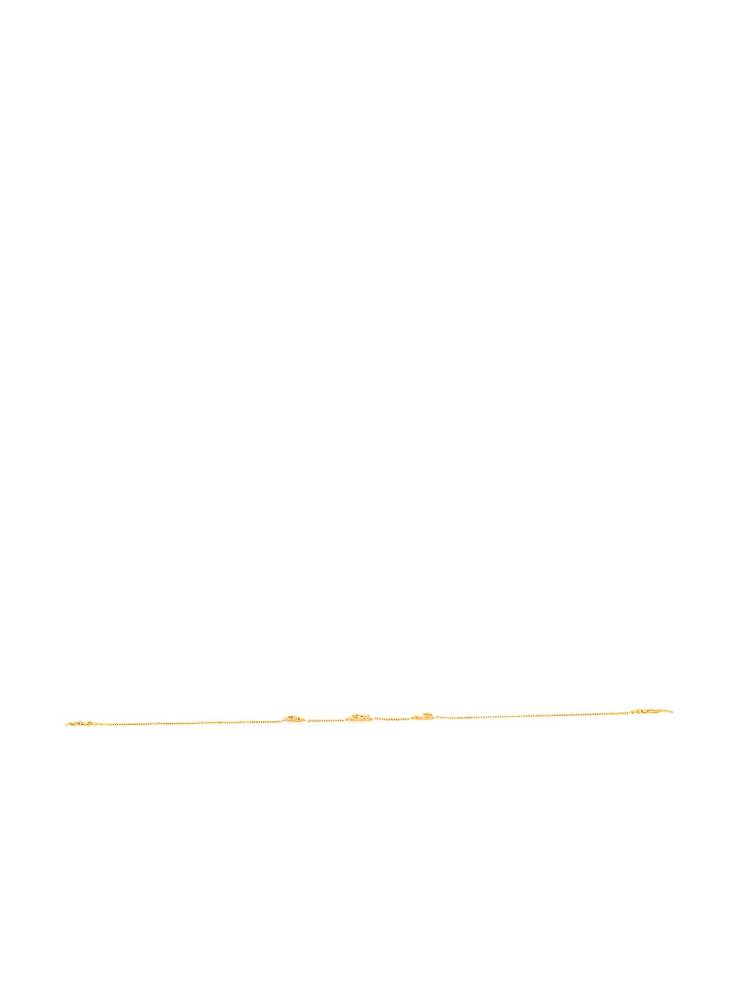 

SENCO 18KT Gold Butterfly Elegance Bracelet-2.3gm, Yellow