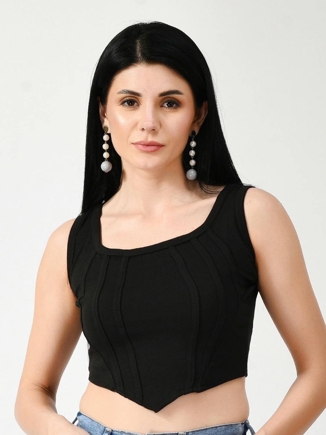 

BAESD Regular Crop Top, Black