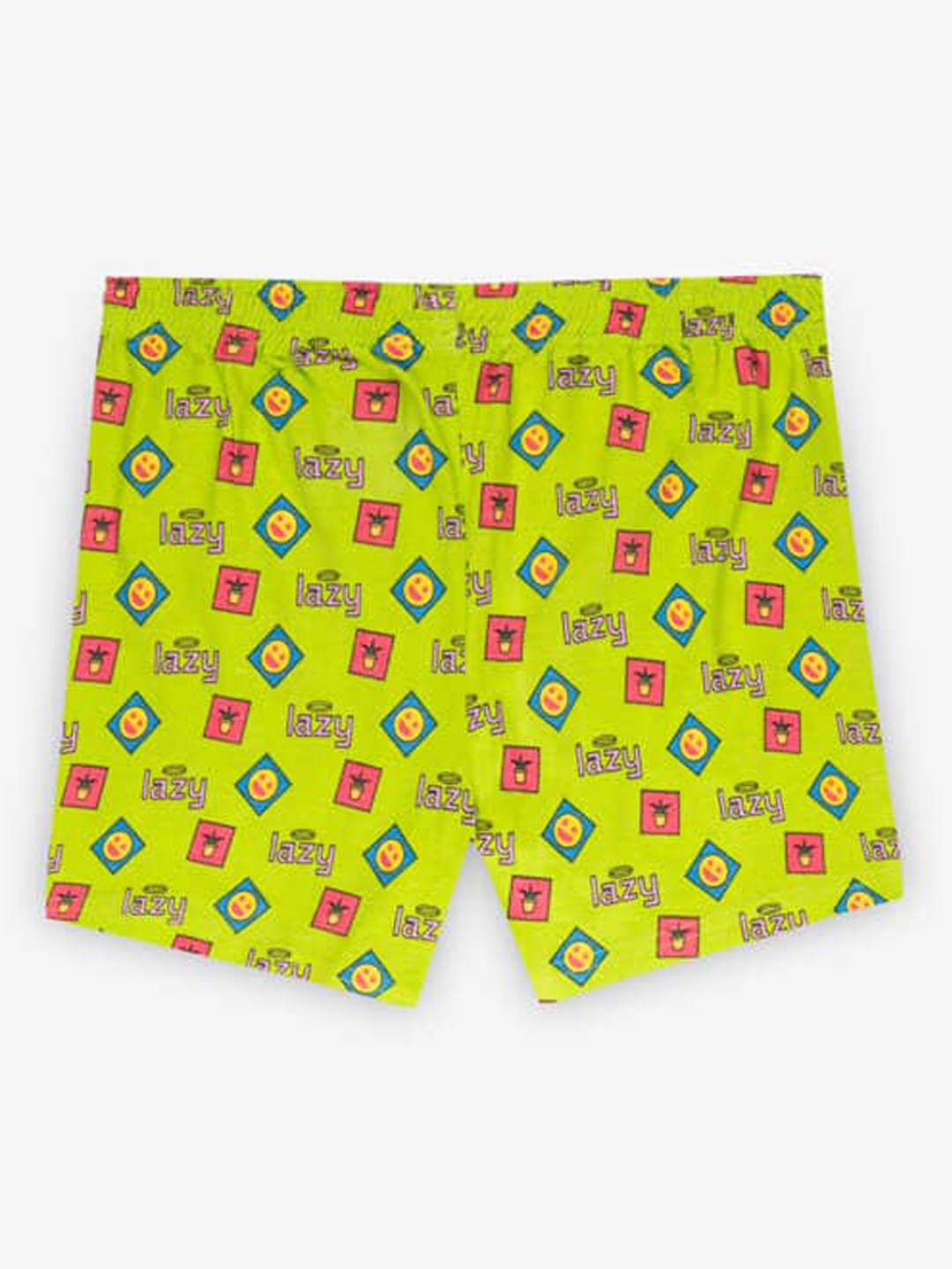 

Urban Monkey Unisex Floral Printed Cotton Loose Fit Shorts, Green