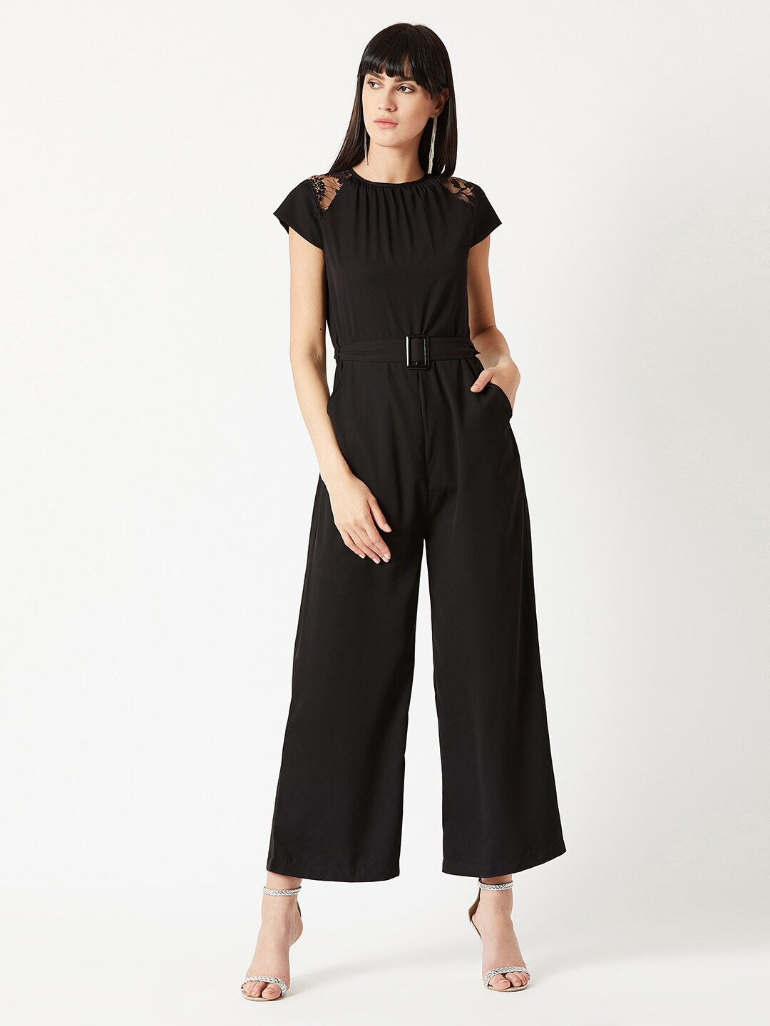 

Chemistry Self Design Basic Jumpsuit, Black