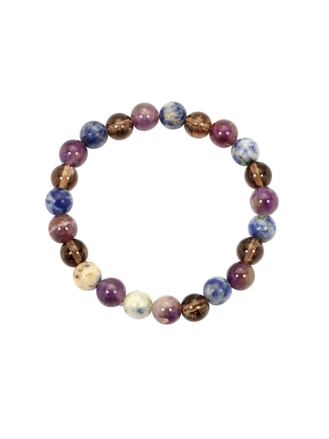 

RDK Unisex Crystals Astro Infinity Healing Intense Passionate Sagittarius Zodiac Bracelet, Purple