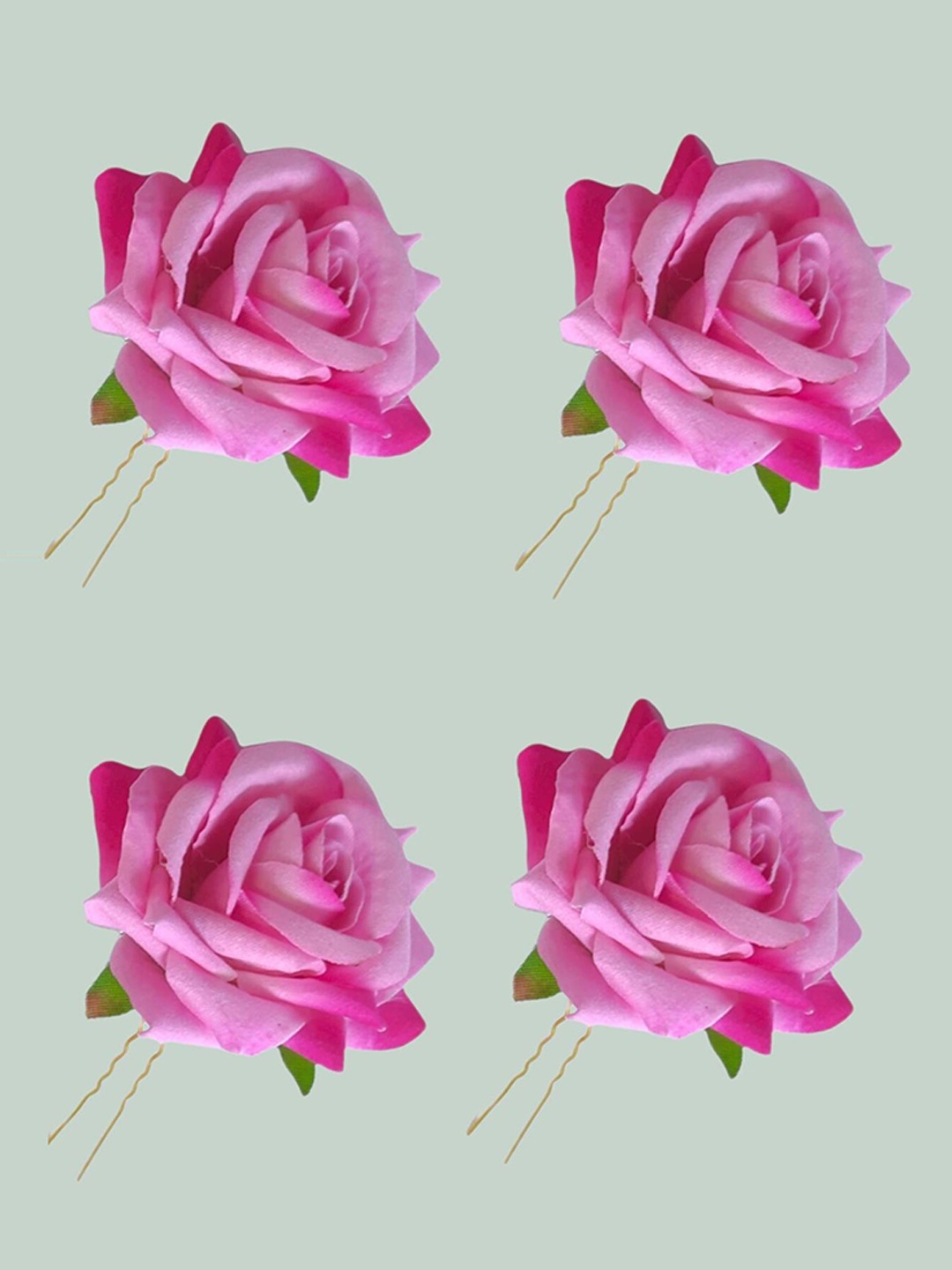 

LYF5STAR Set of 4 U Pins, Pink
