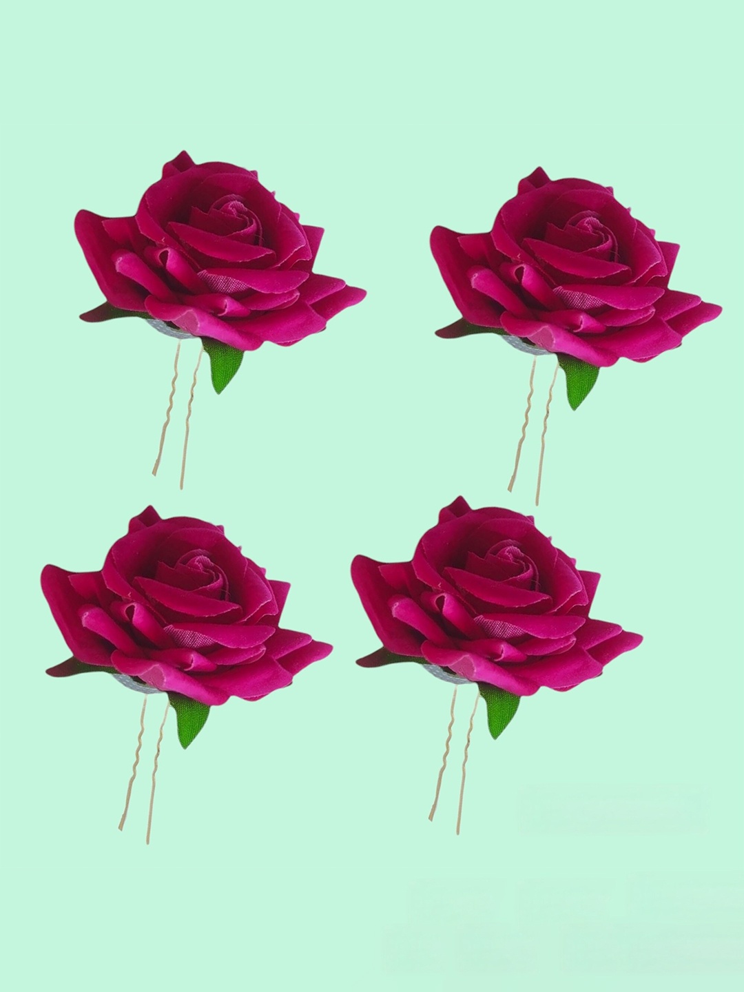 

LYF5STAR Set of 4 U Pins, Pink