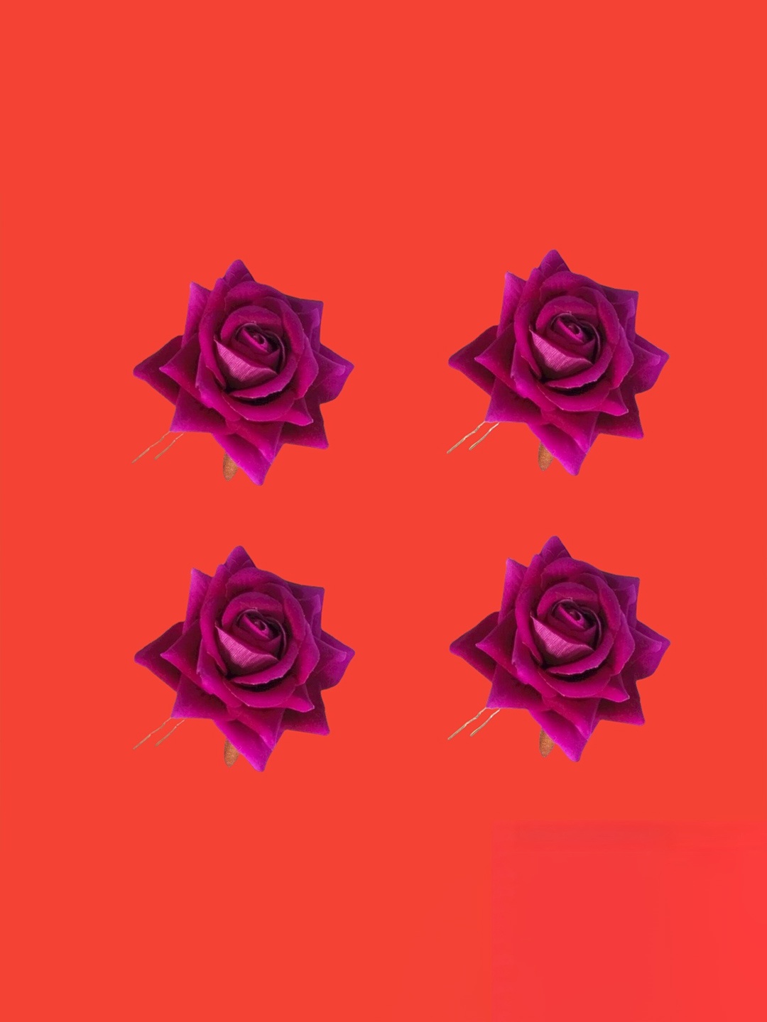 

LYF5STAR Set of 4 U Pins, Purple
