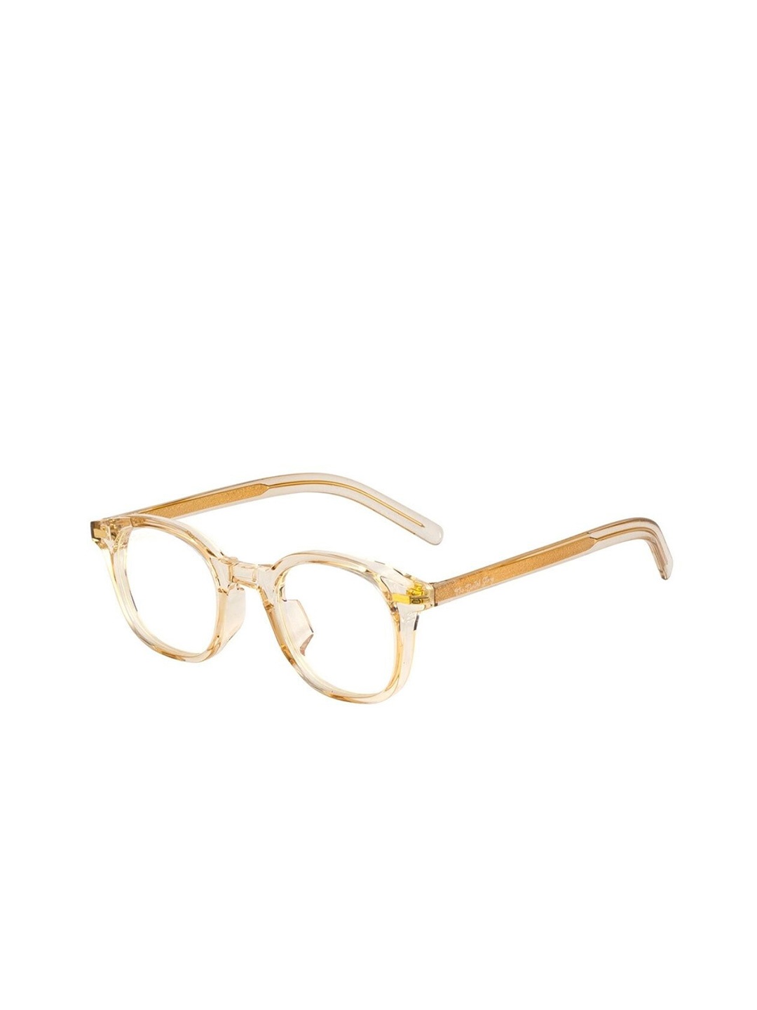 

The Tinted Story Unisex Full Rim Wayfarer Frames TTS278 GOL, Gold