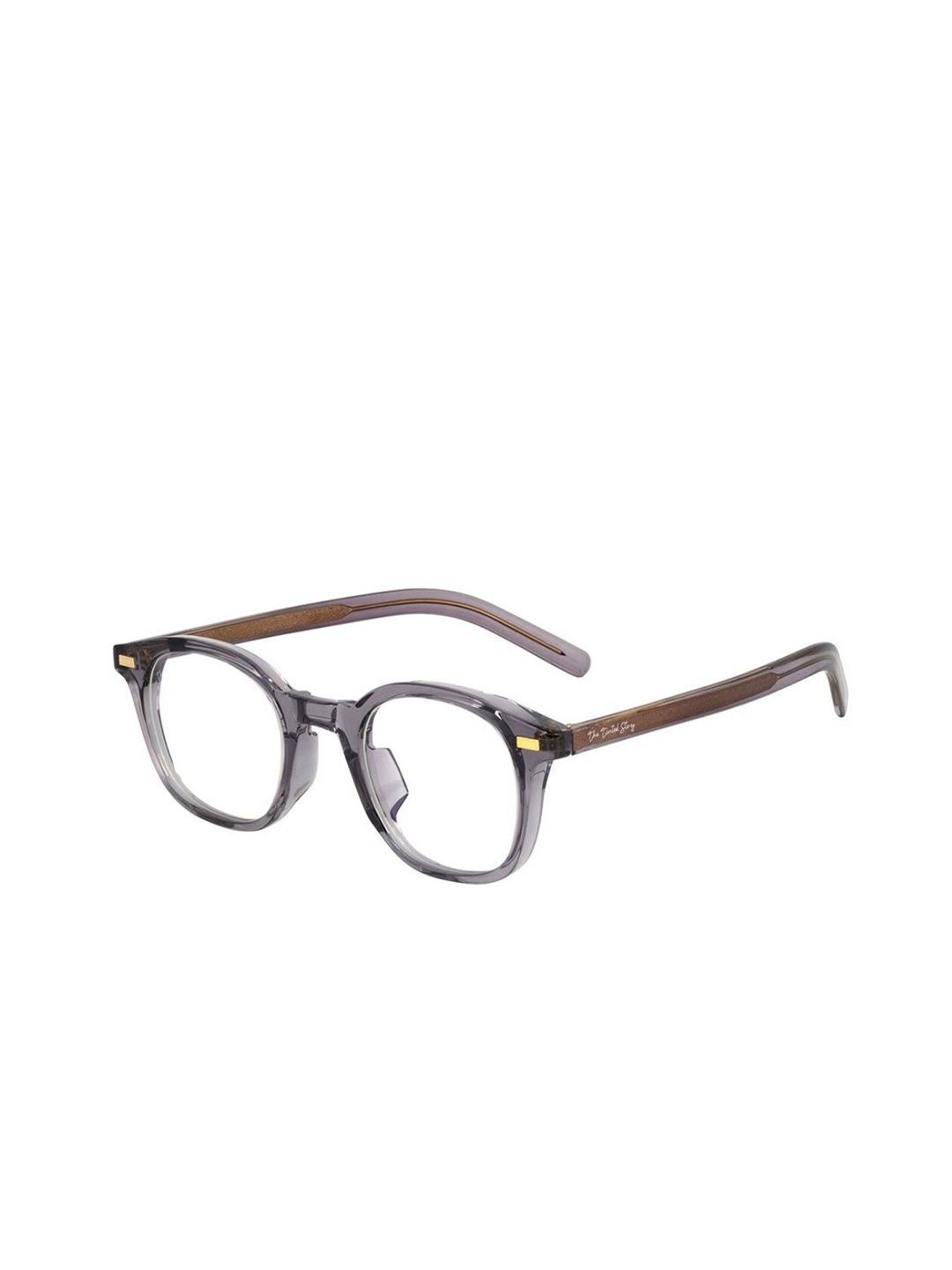 

The Tinted Story Unisex Full Rim Wayfarer Frames TTS278 GRL, Grey